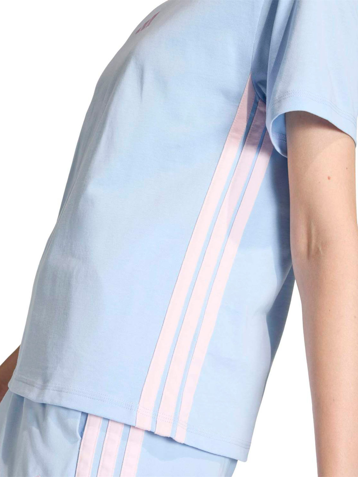 POLO MUJER ADIDAS AZUL ESSENTIALS - 4