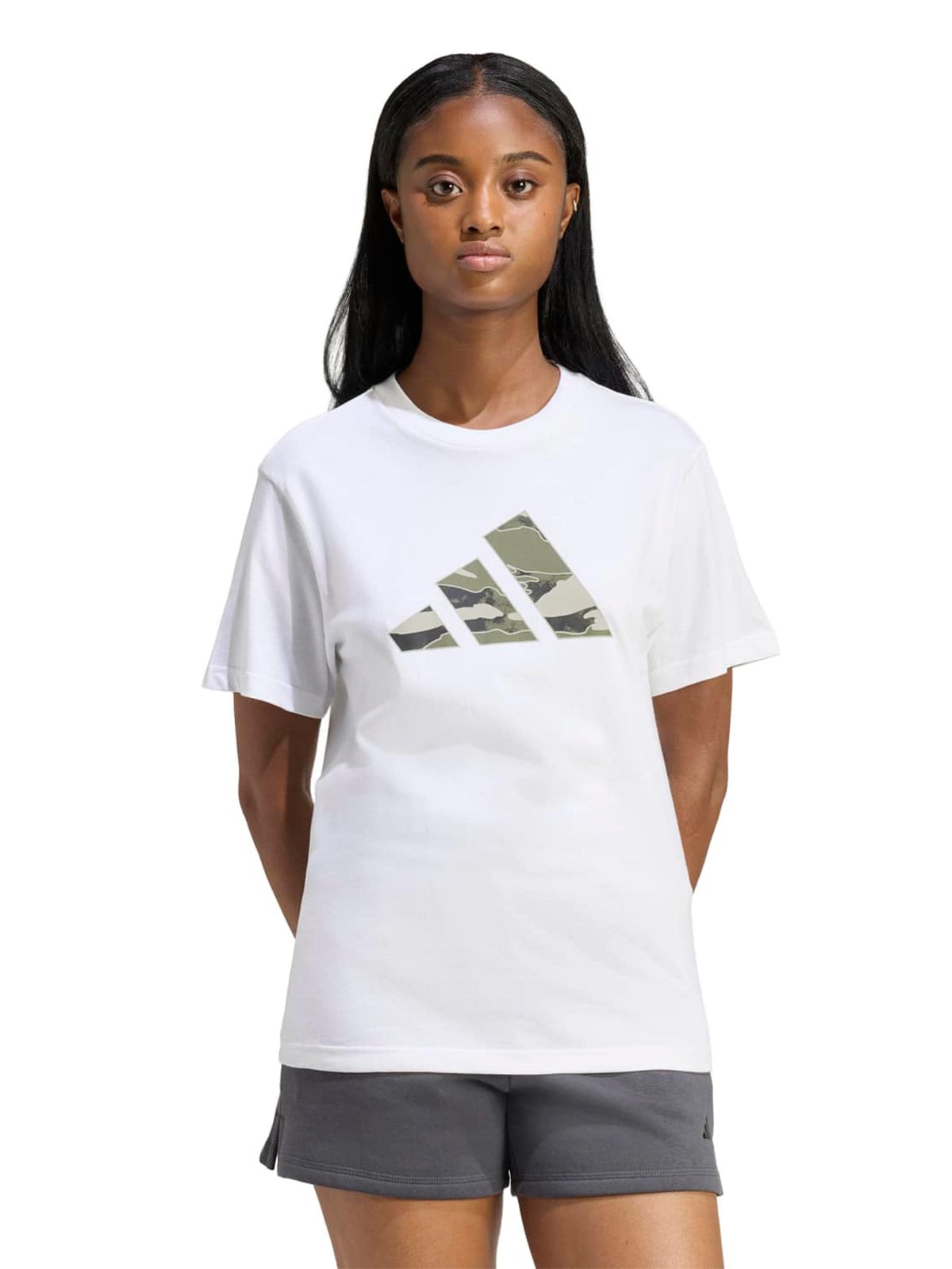 POLO ALGODÓN MANGA CORTA MUJER ADIDAS GRAPHIC CAMO - 1