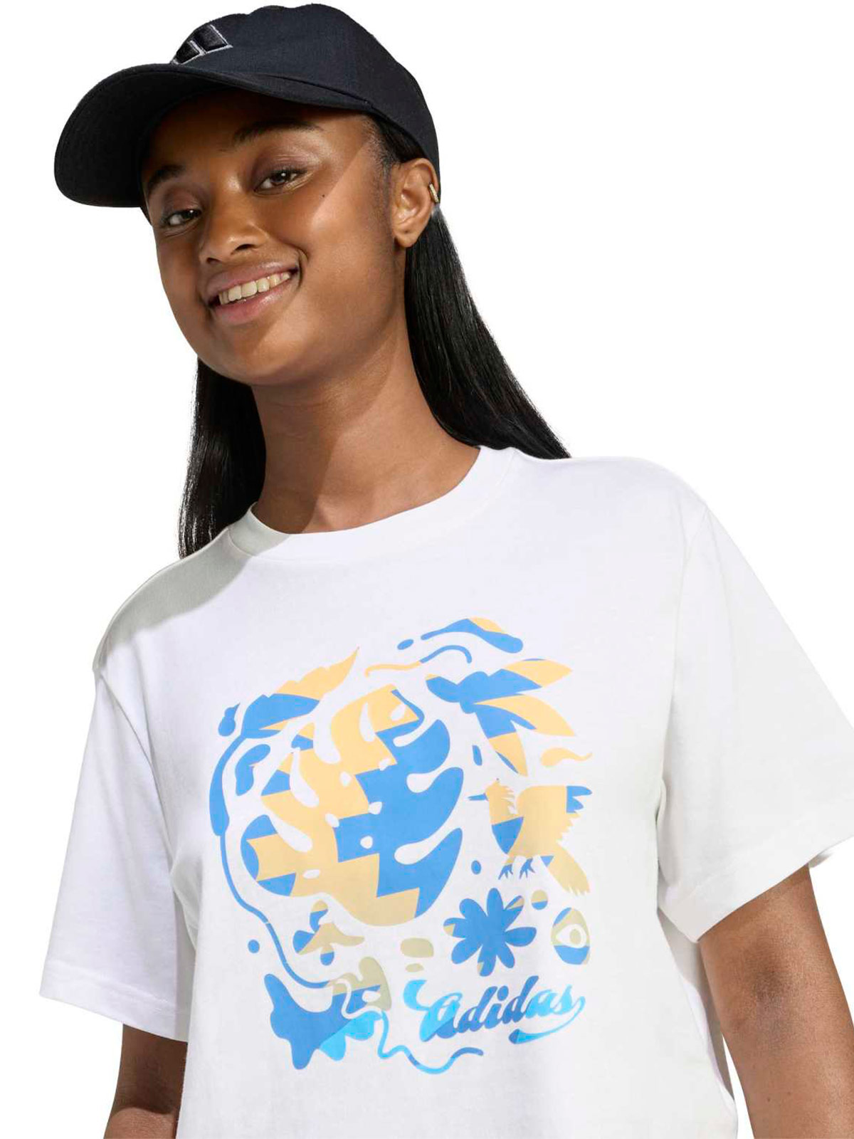 CAMISETA MUJER ADIDAS HOUSE OF TIRO COMMUNITY GRAPHIC - 4