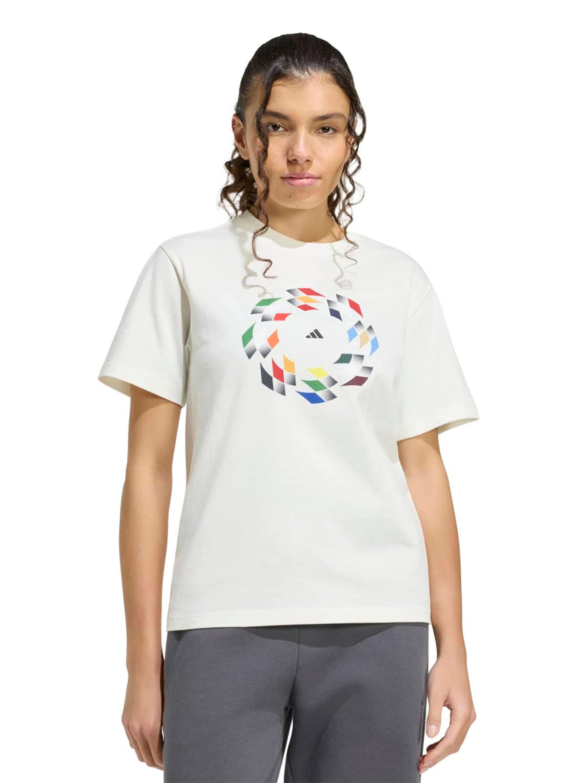 POLO MUJER ADIDAS BLANCO HOUSE OF TIRO - 1