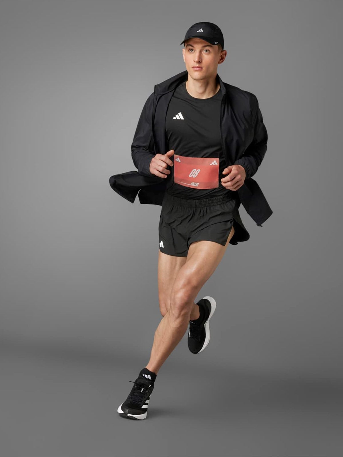 SHORT RUNNING ADIZERO ESSENTIALS SPLIT HOMBRE ADIDAS - 4
