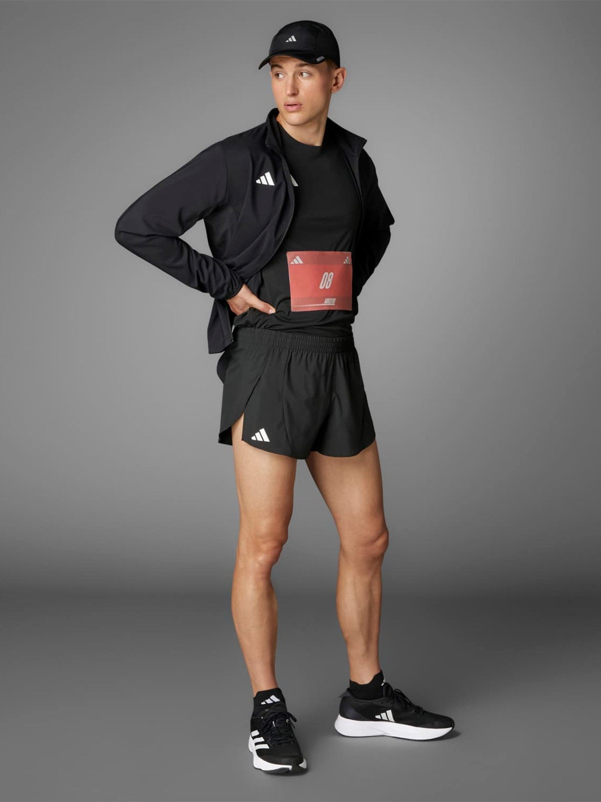 SHORT RUNNING ADIZERO ESSENTIALS SPLIT HOMBRE ADIDAS - 9