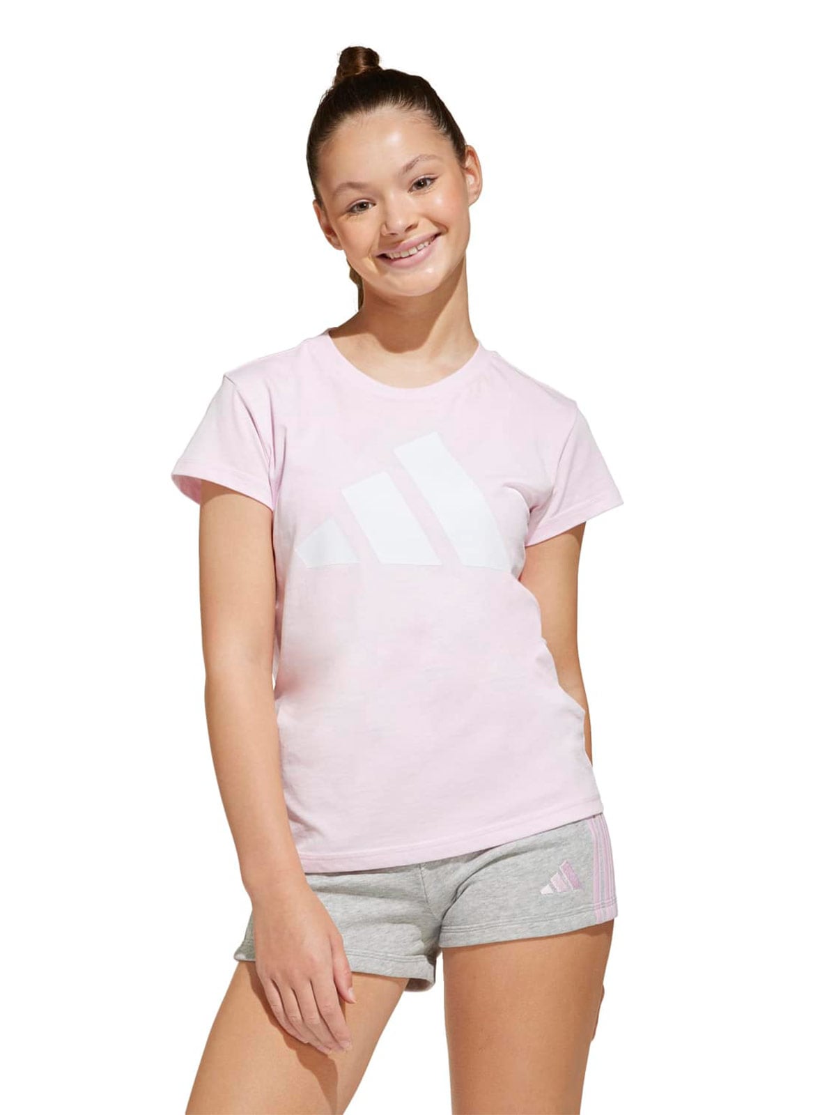 POLO NIÑA ADIDAS ROSADO ESSENTIALS - 1