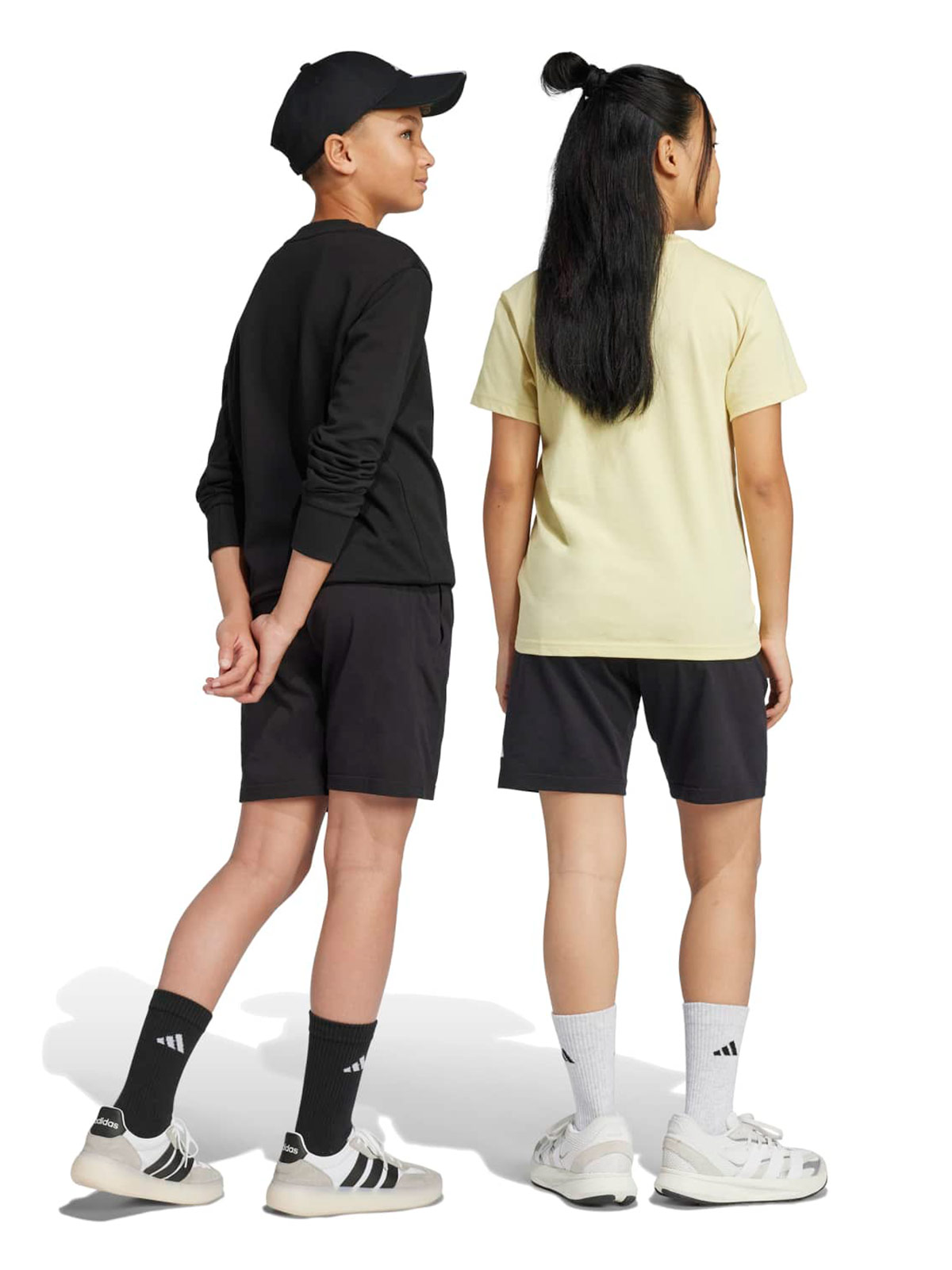 SHORT INFANTIL UNISEX ADIDAS NEGRO ESSENTIALS  - 6