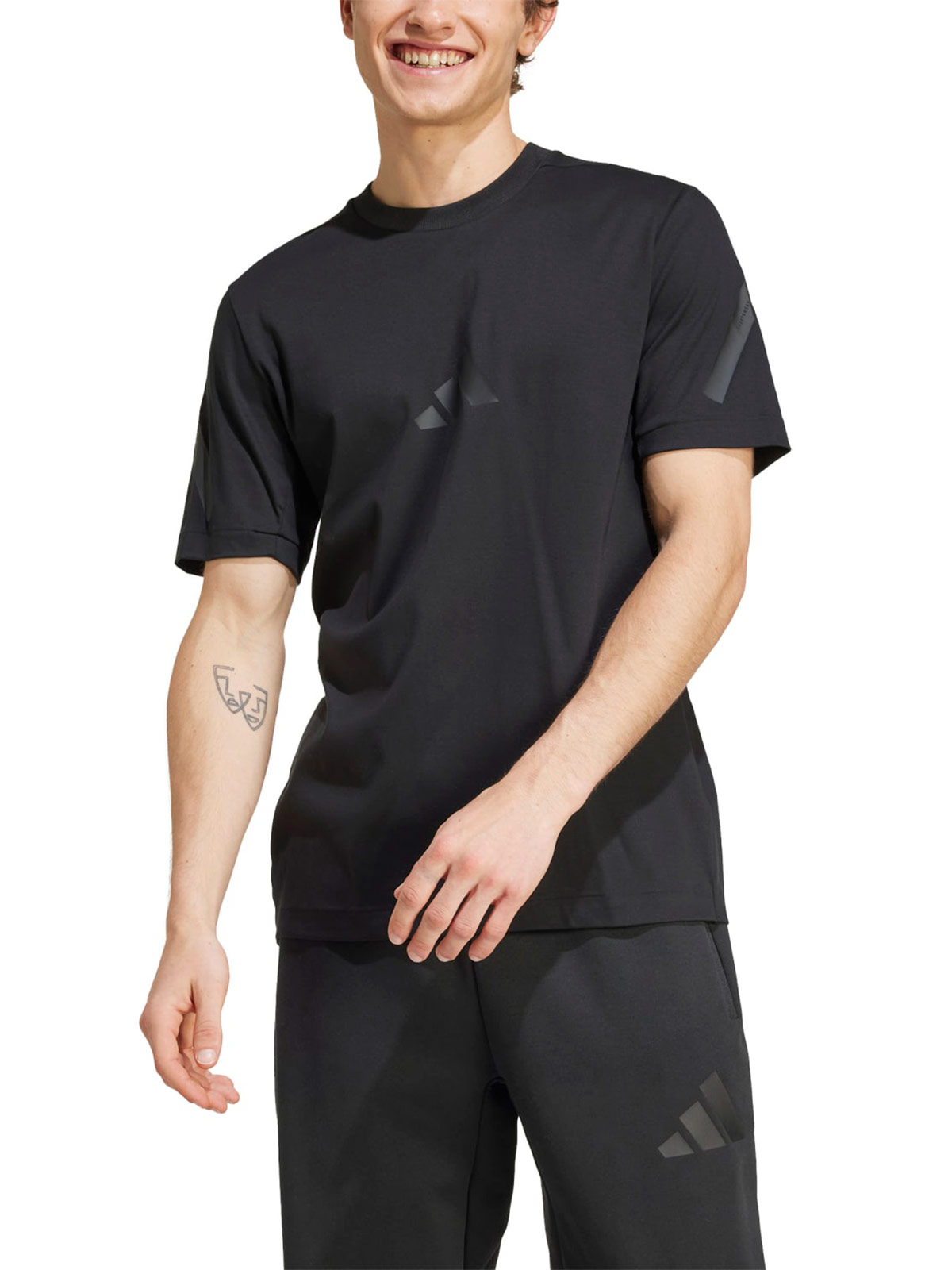 POLO ALGODÓN HOMBRE ADIDAS NEGRO Z.N.E - 6