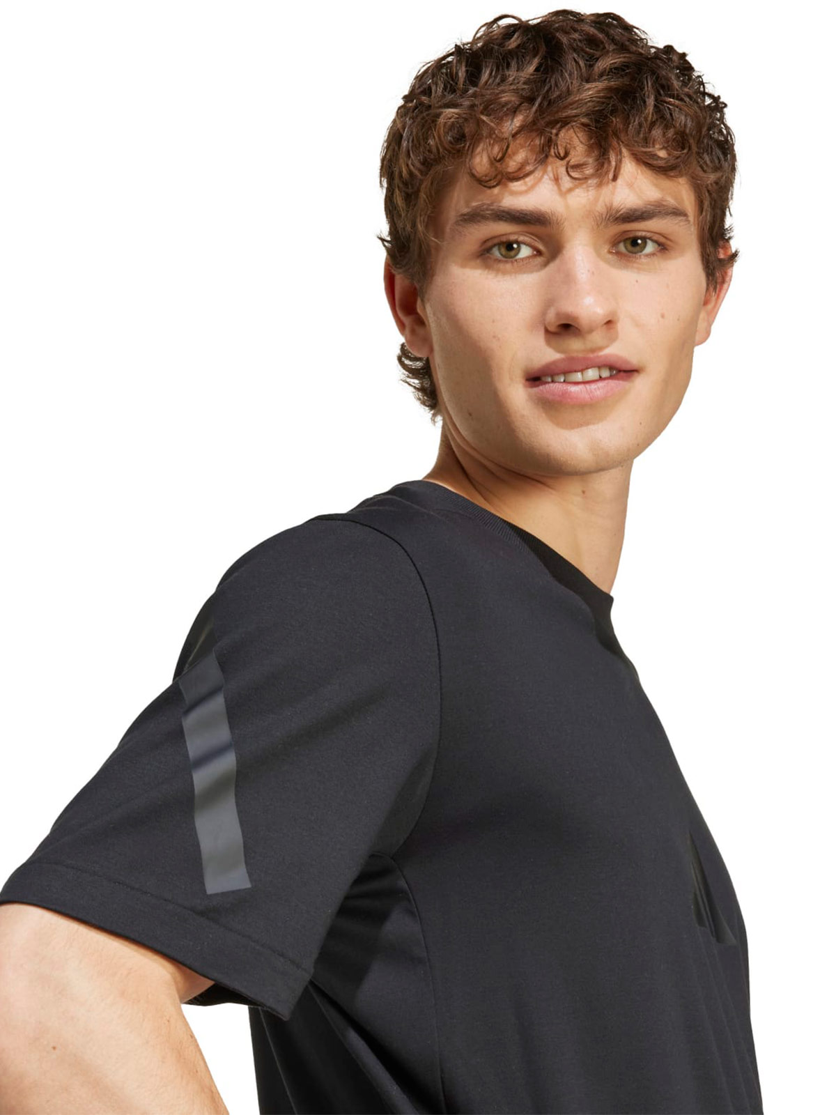 POLO ALGODÓN HOMBRE ADIDAS NEGRO Z.N.E - 5