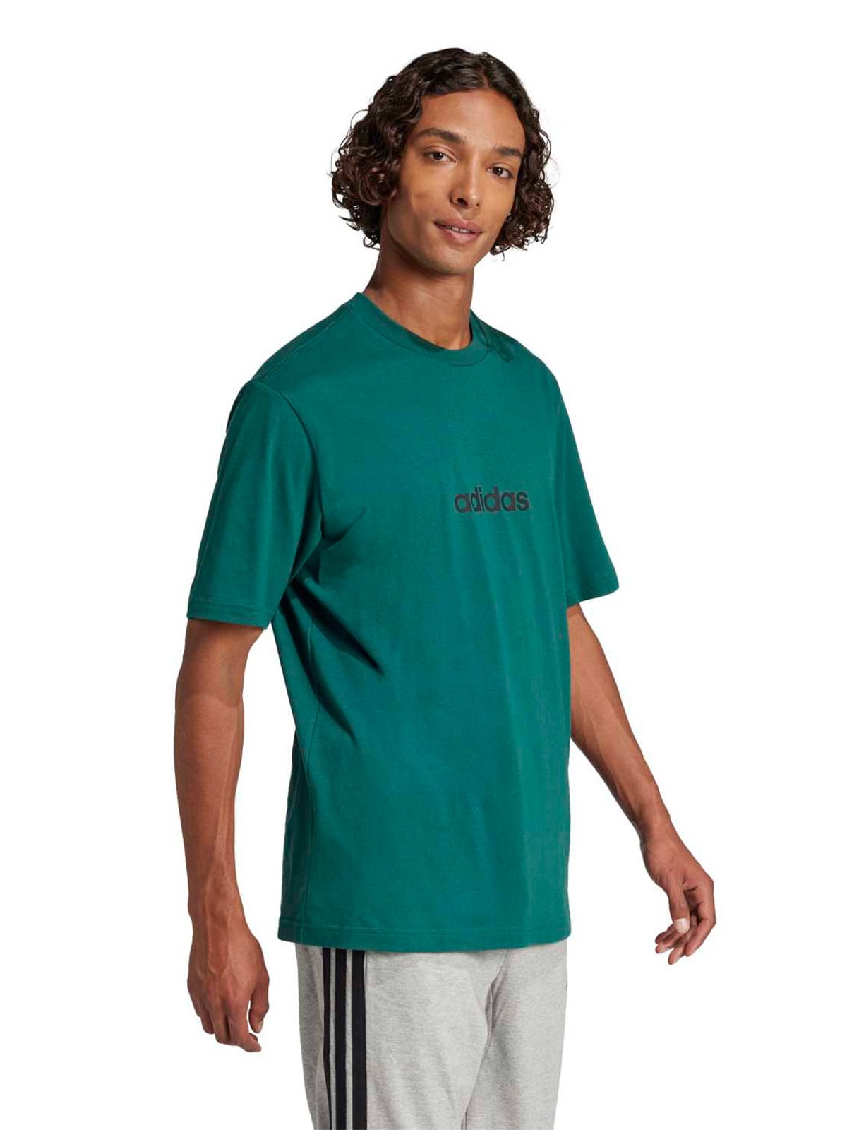 POLO MANGA CORTA HOMBRE ADIDAS ESSENTIALS LINEAR SINGLE JERSEY - 3