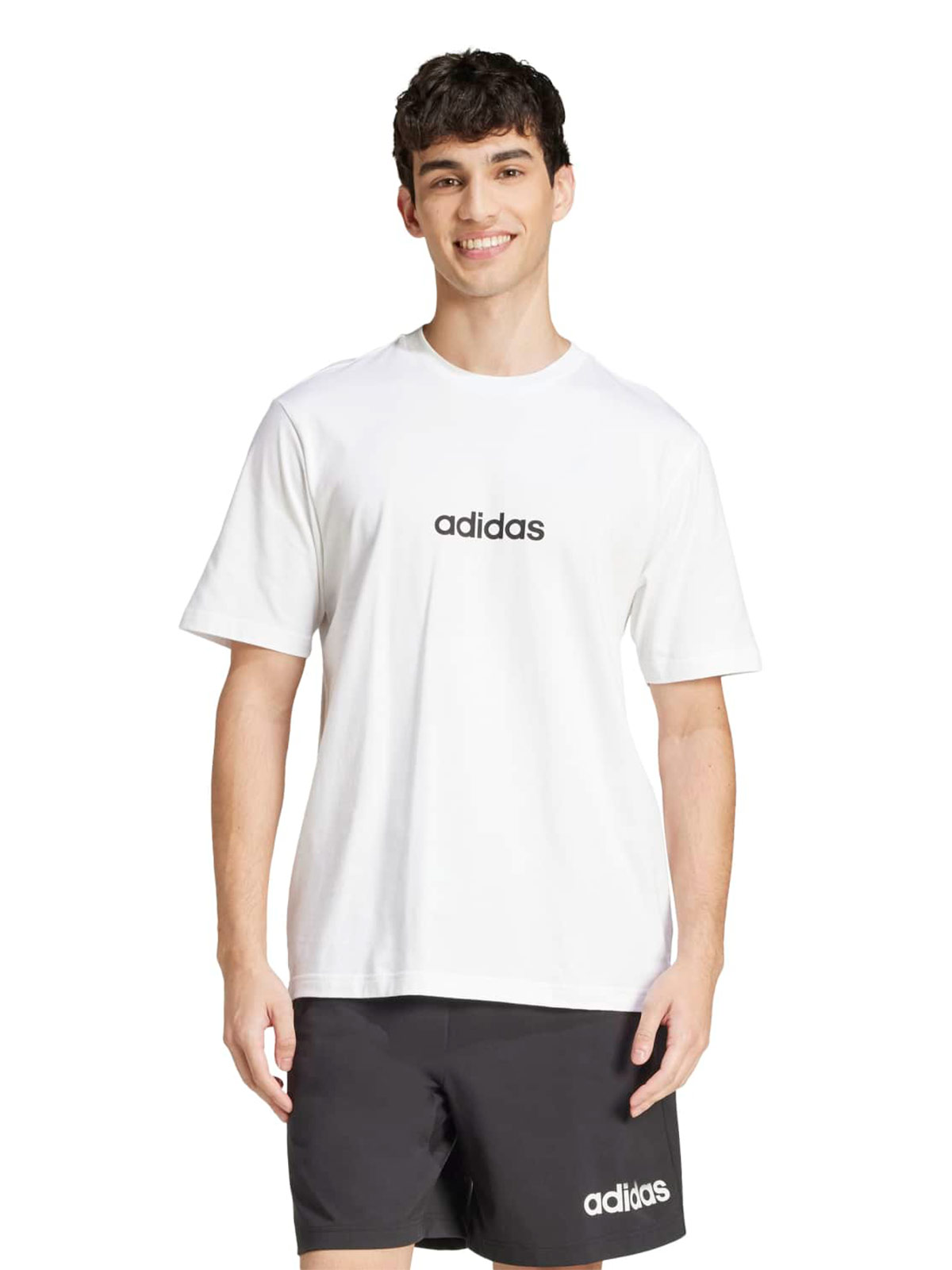 POLO HOMBRE ADIDAS ESSENTIALS LINEAR SINGLE JERSEY - 1
