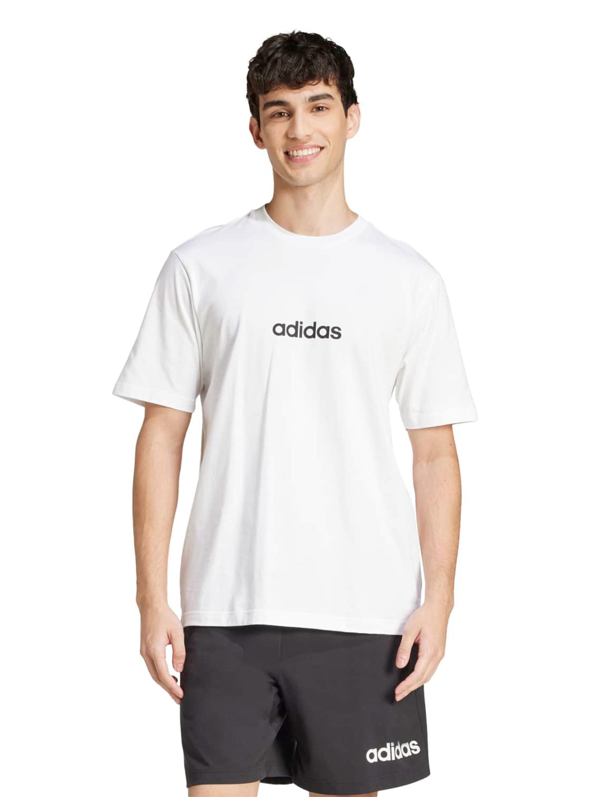POLO HOMBRE ADIDAS ESSENTIALS LINEAR SINGLE JERSEY - 1