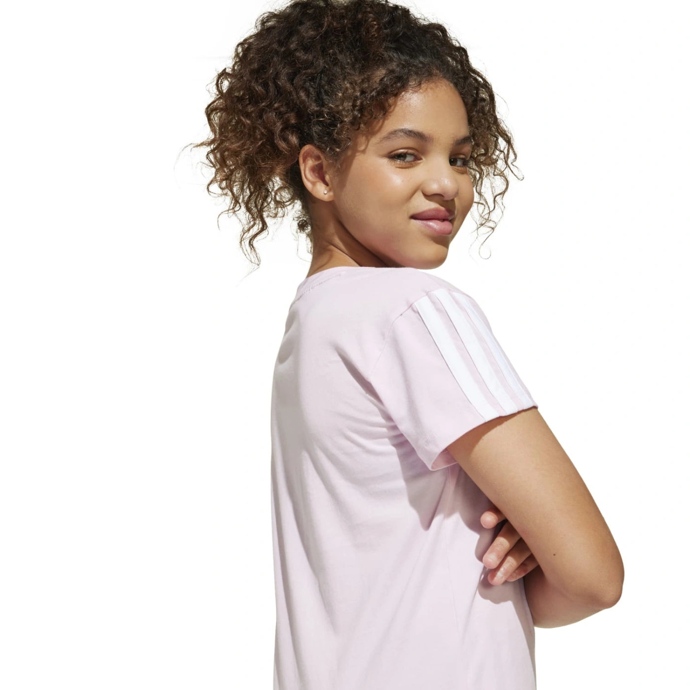 POLO MANGA CORTA ALGODÓN NIÑA CASUAL ADIDAS ESSENTIALS - 4