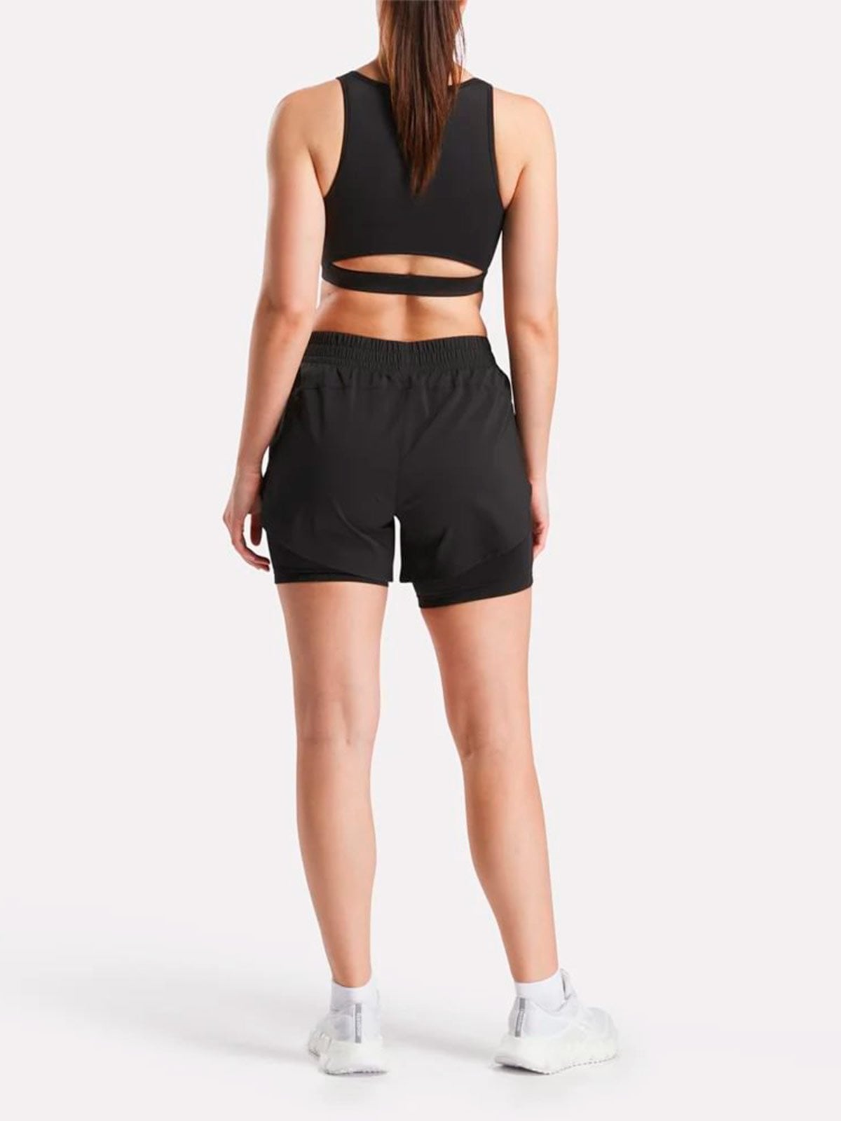 SHORT DEPORTIVO MUJER REEBOK 2 IN 1 SHORTS - 2