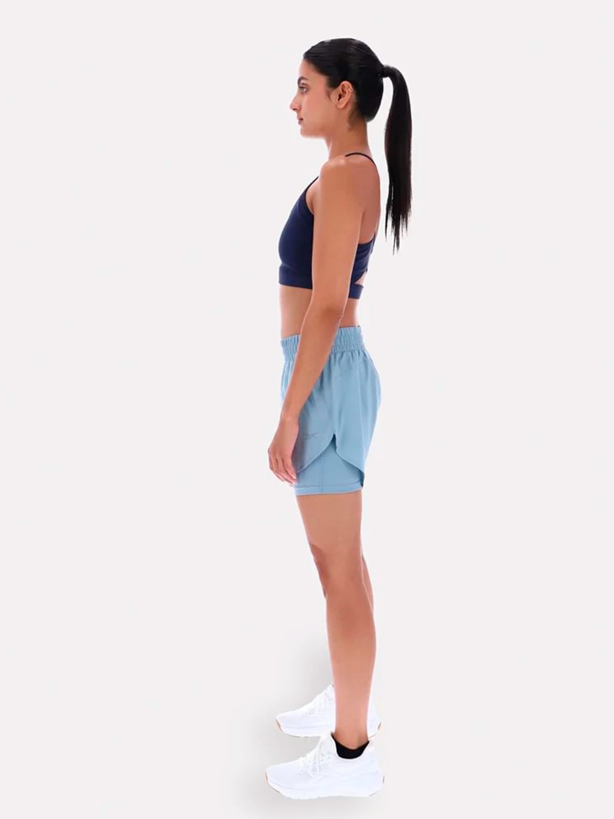 SHORT DEPORTIVO MUJER REEBOK 2 IN 1 SHORTS - 3