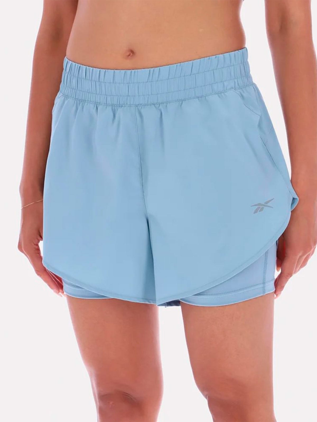 SHORT DEPORTIVO MUJER REEBOK 2 IN 1 SHORTS - 4