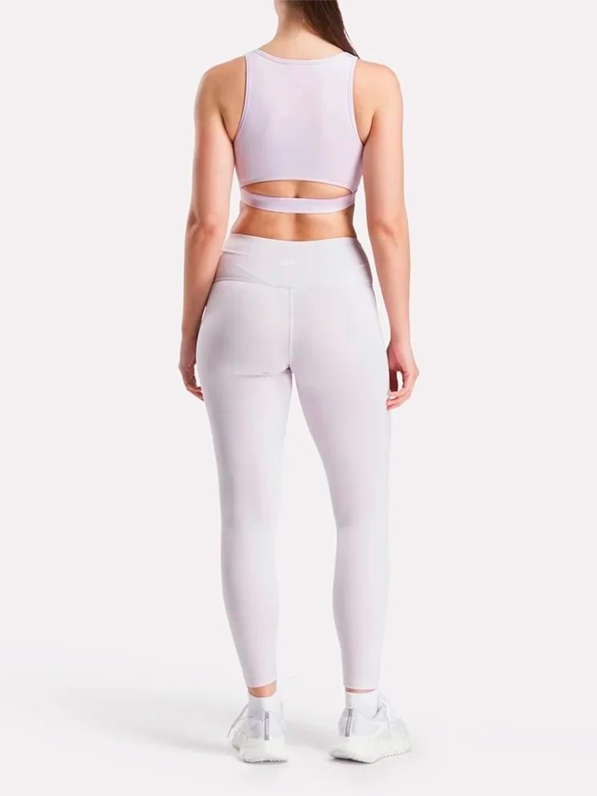 MALLA DEPORTIVA MUJER REEBOK BLANCO CORE HIGH RISE - 3