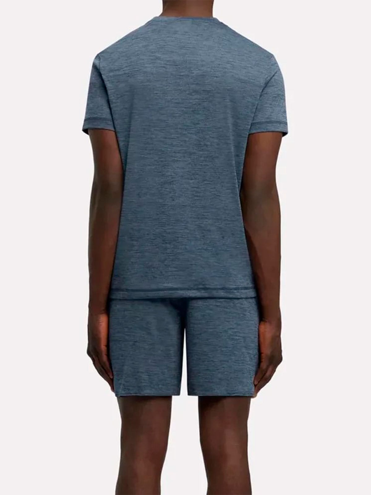 POLERA DEPORTIVA HOMBRE REEBOK ID TRAIN MELANGE TECH TEE - 3