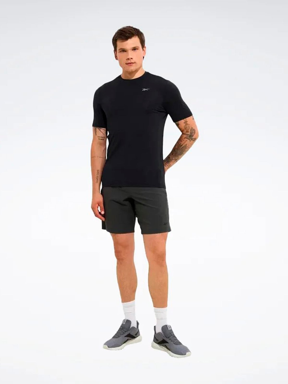 SHORT DEPORTIVO HOMBRE REEBOK GRAFITO WOR WOVEN SHORT - 3