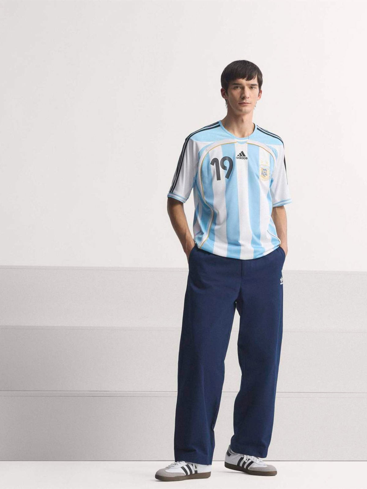 POLO HOMBRE ADIDAS SELECCIÓN ARGENTINA 2006 - 6