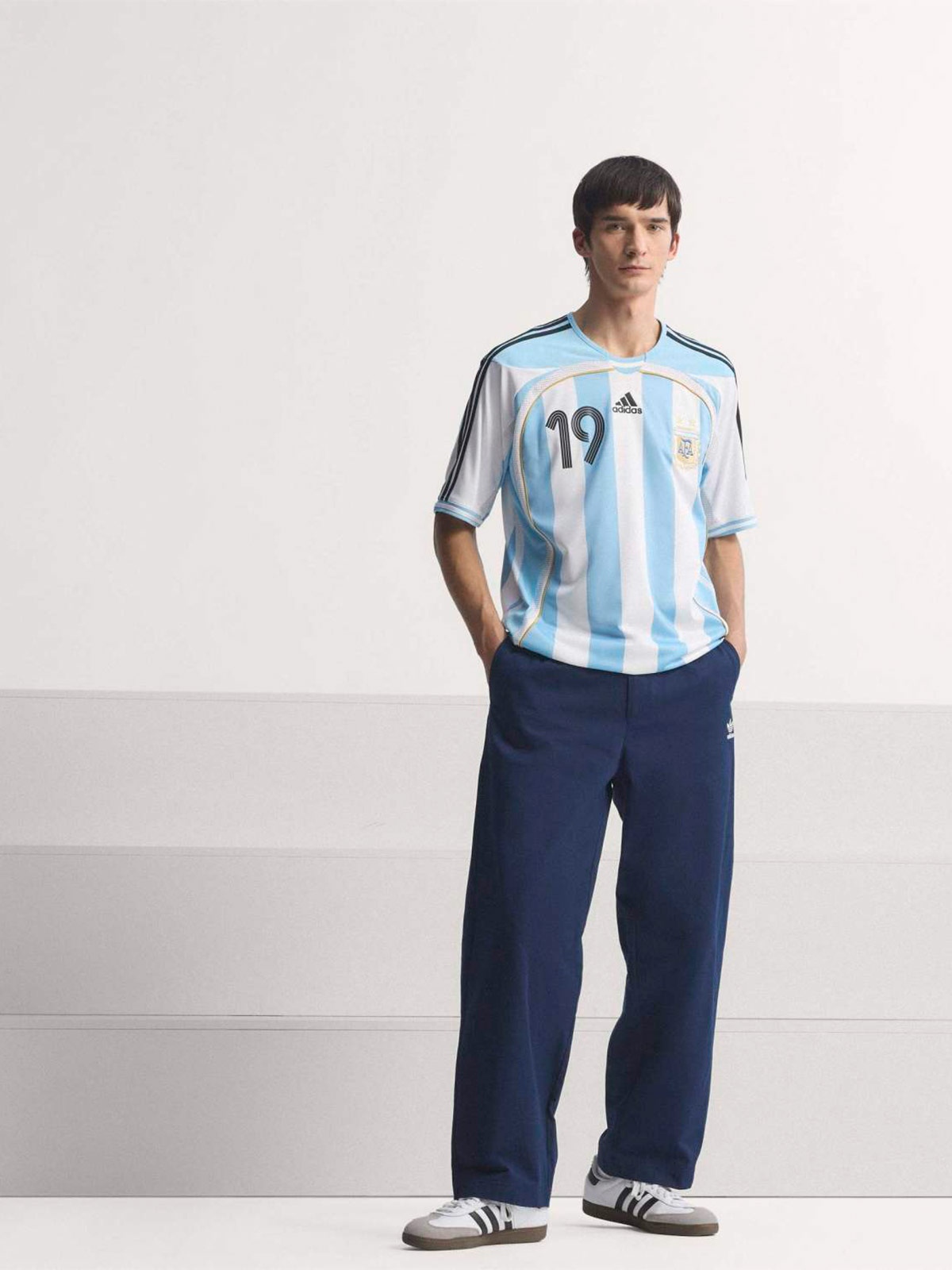 POLO HOMBRE ADIDAS SELECCIÓN ARGENTINA 2006 - 6