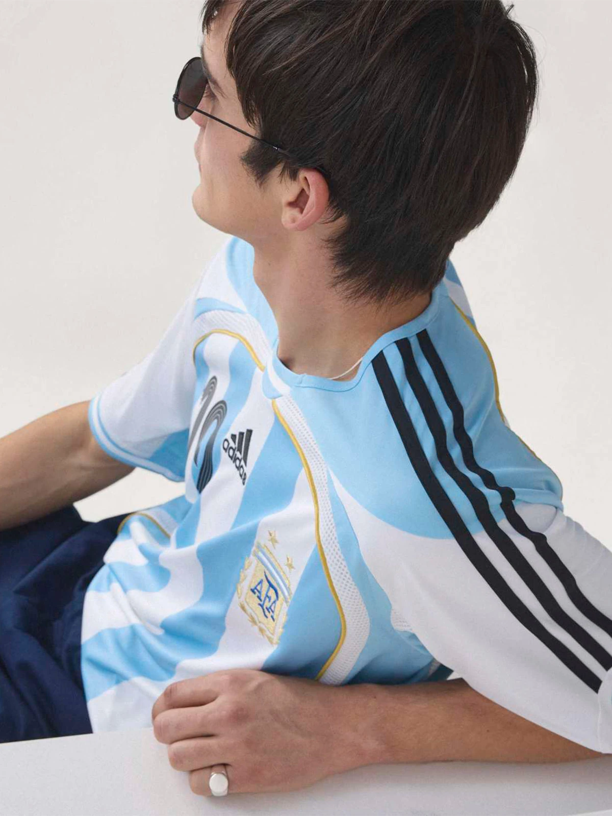 POLO HOMBRE ADIDAS SELECCIÓN ARGENTINA 2006 - 7