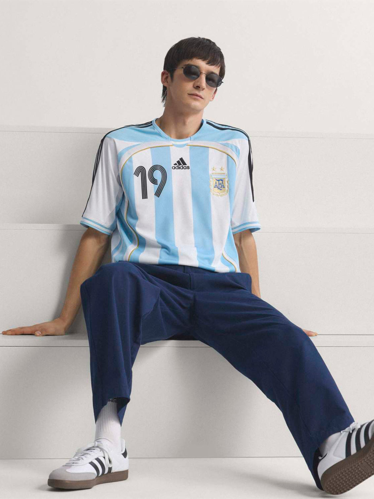 POLO HOMBRE ADIDAS SELECCIÓN ARGENTINA 2006 - 9