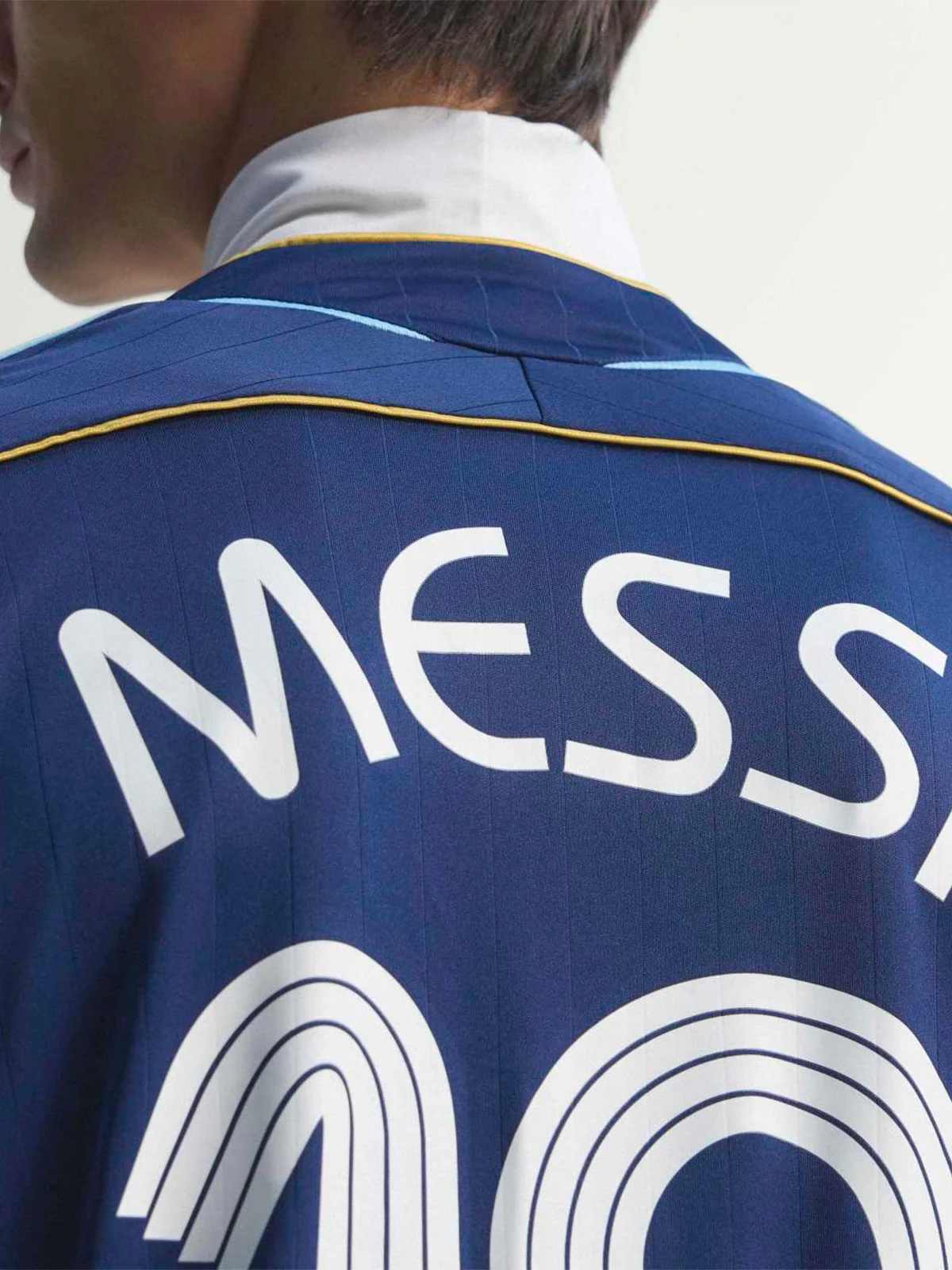 POLO HOMBRE ADIDAS ARGENTINA VISITANTE MESSI 2006 - 5