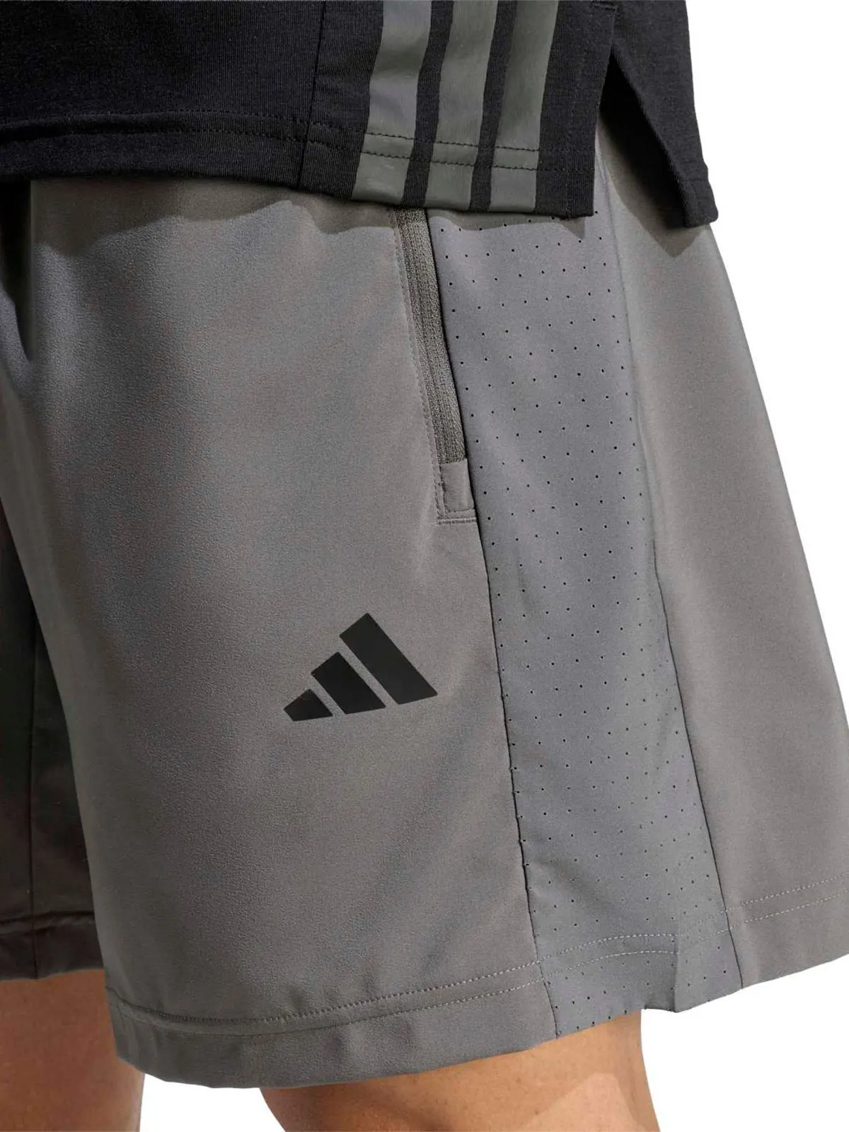 SHORT DEPORTIVO HOMBRE ADIDAS WORKOUT ESSENTIALS BASE TEJIDOS - 4