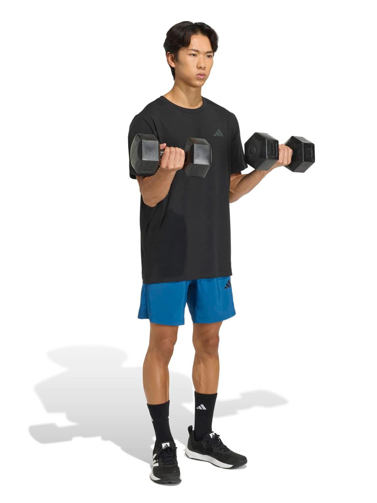 SHORT HOMBRE ADIDAS WORKOUT ESSENTIALS BASE TEJIDOS - 2