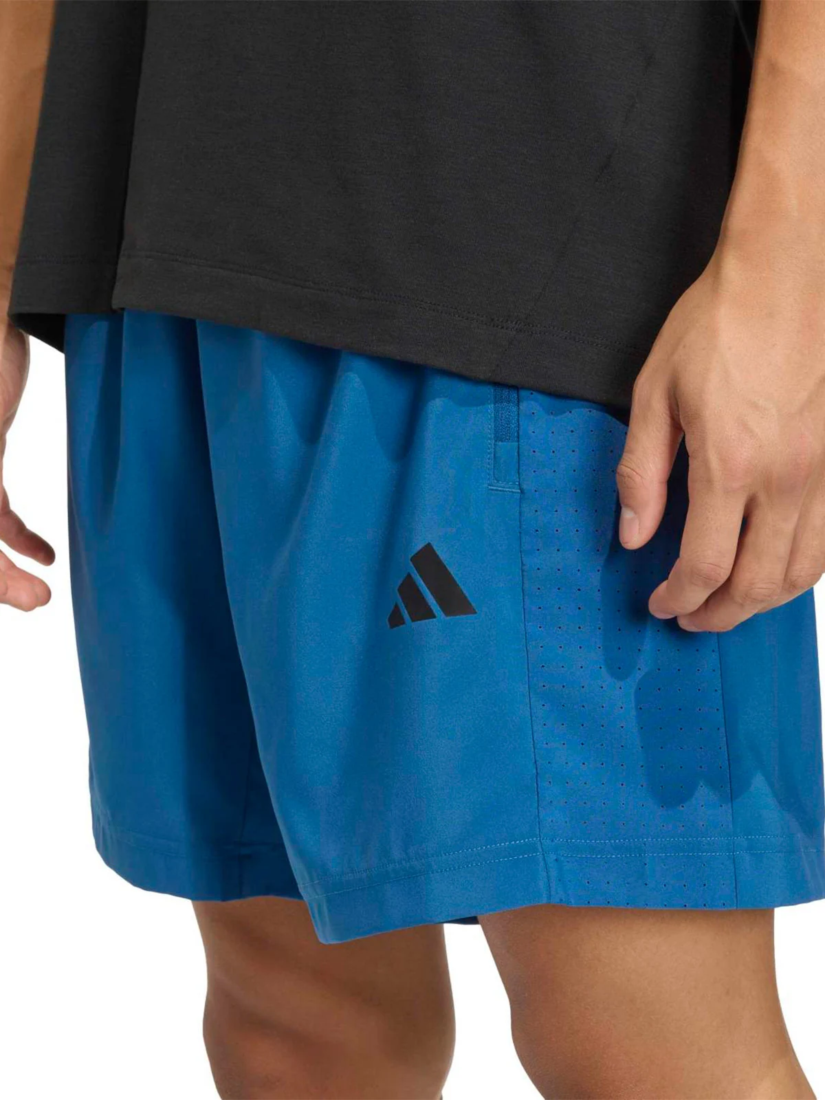 SHORT HOMBRE ADIDAS WORKOUT ESSENTIALS BASE TEJIDOS - 4
