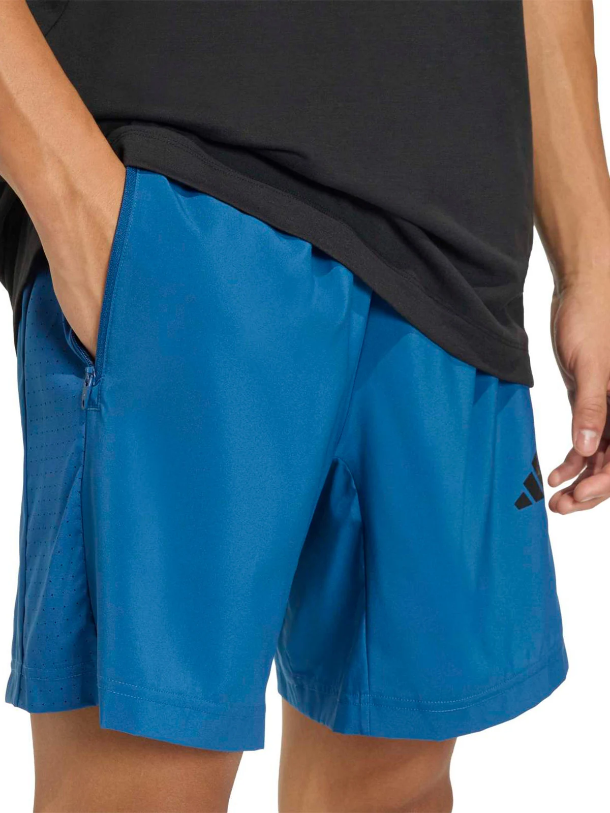 SHORT HOMBRE ADIDAS WORKOUT ESSENTIALS BASE TEJIDOS - 5