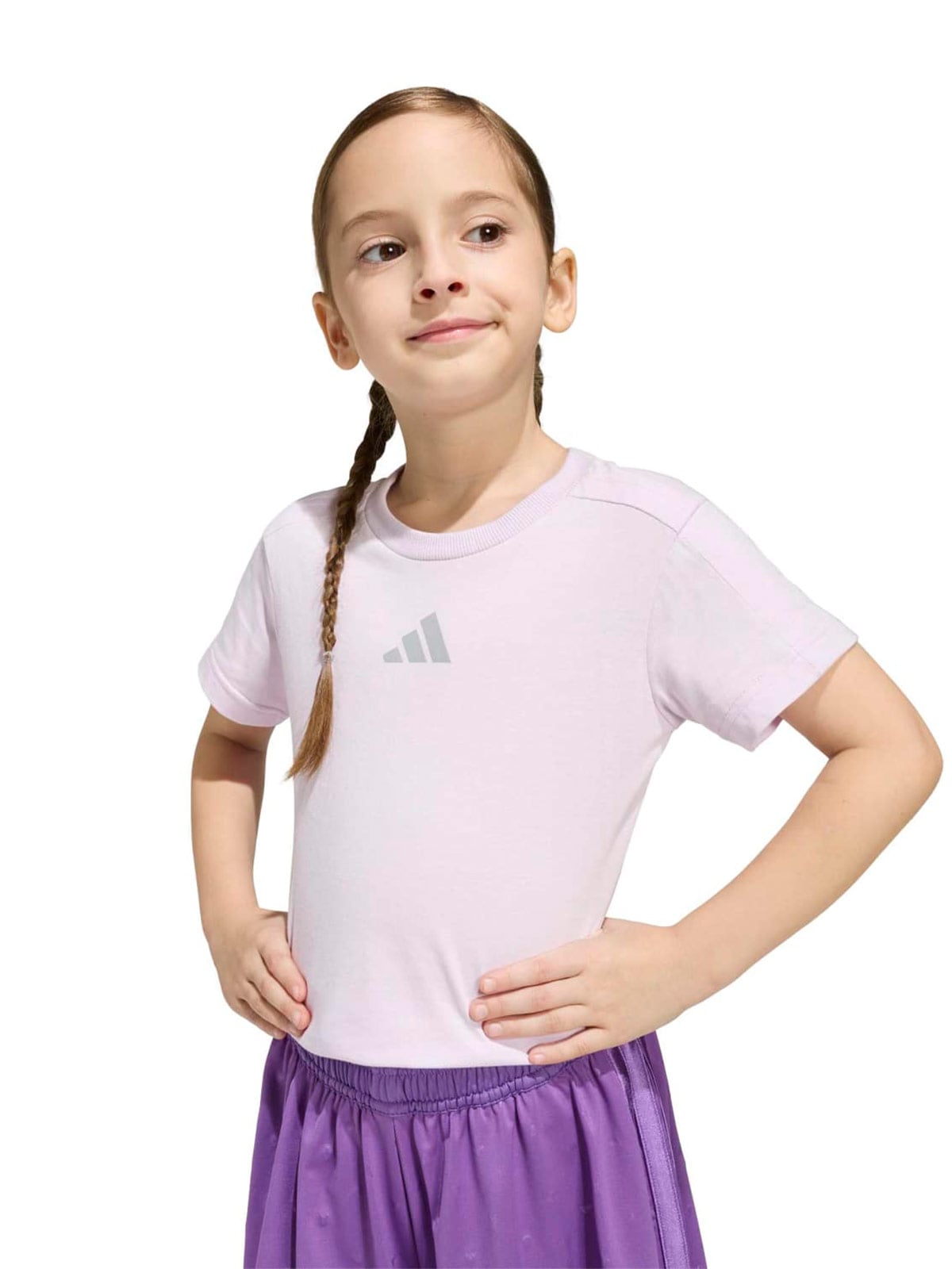 CONJUNTO DEPORTIVO CORTO NIÑA ADIDAS SEASONALS GLAM - 4
