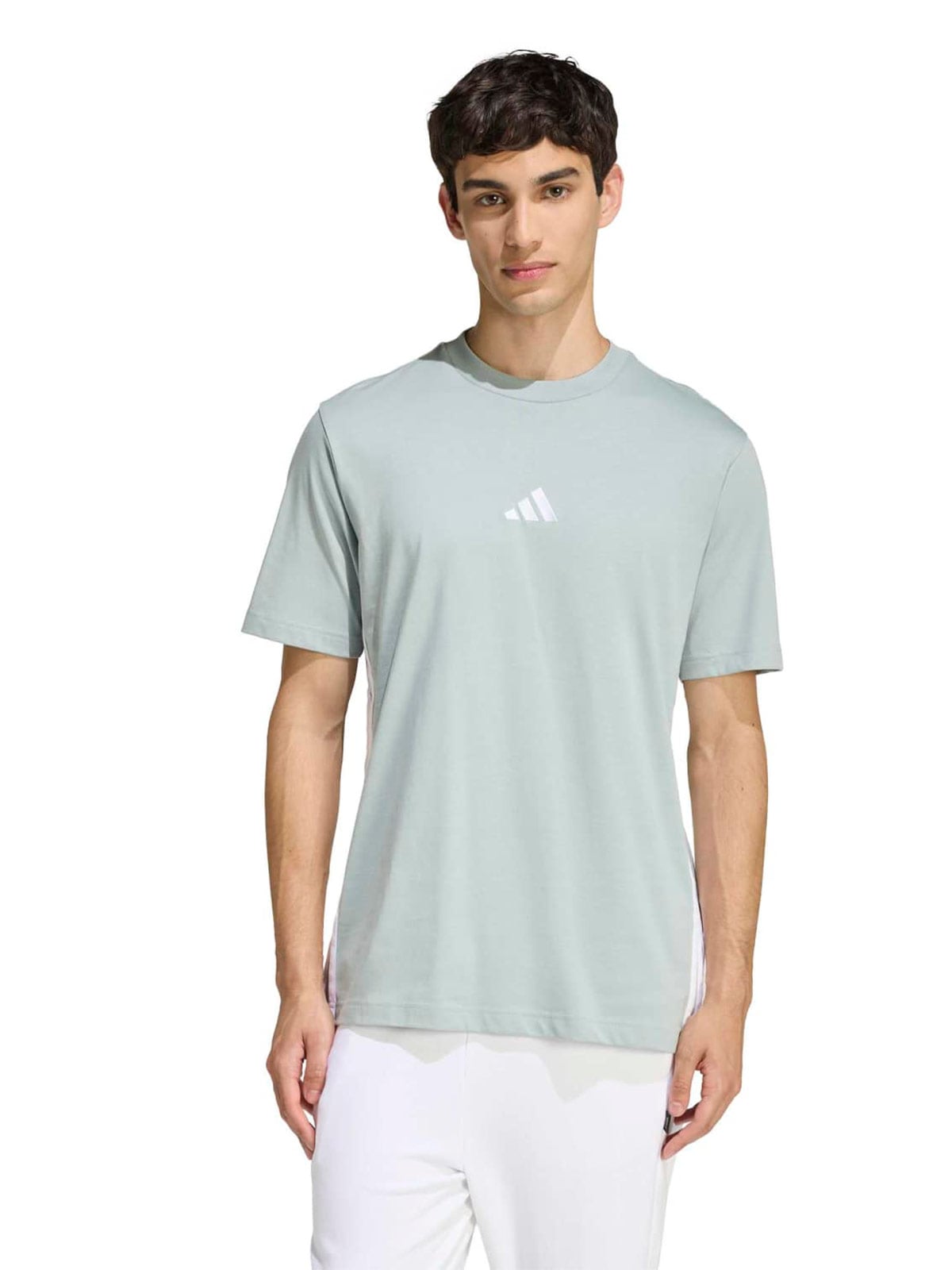 POLO MANGA CORTA HOMBRE ADIDAS ESSENTIALS 3 BANDAS - 1