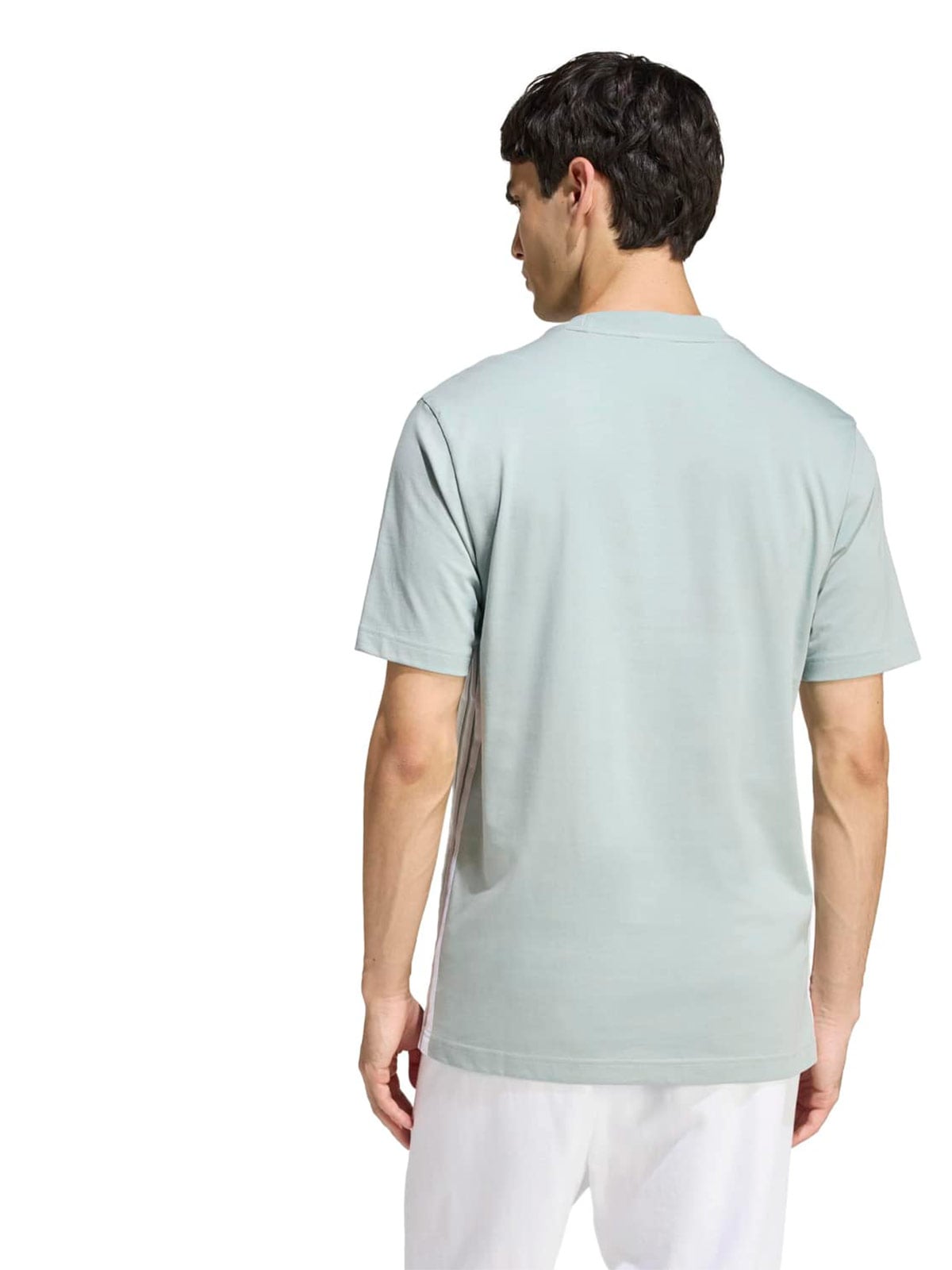 POLO MANGA CORTA HOMBRE ADIDAS ESSENTIALS 3 BANDAS - 4
