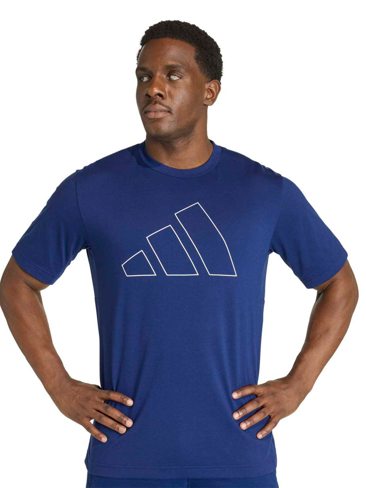 POLO MANGA CORTA HOMBRE ADIDAS WORKOUT ESSENTIALS FEELREADY LOGO - 4