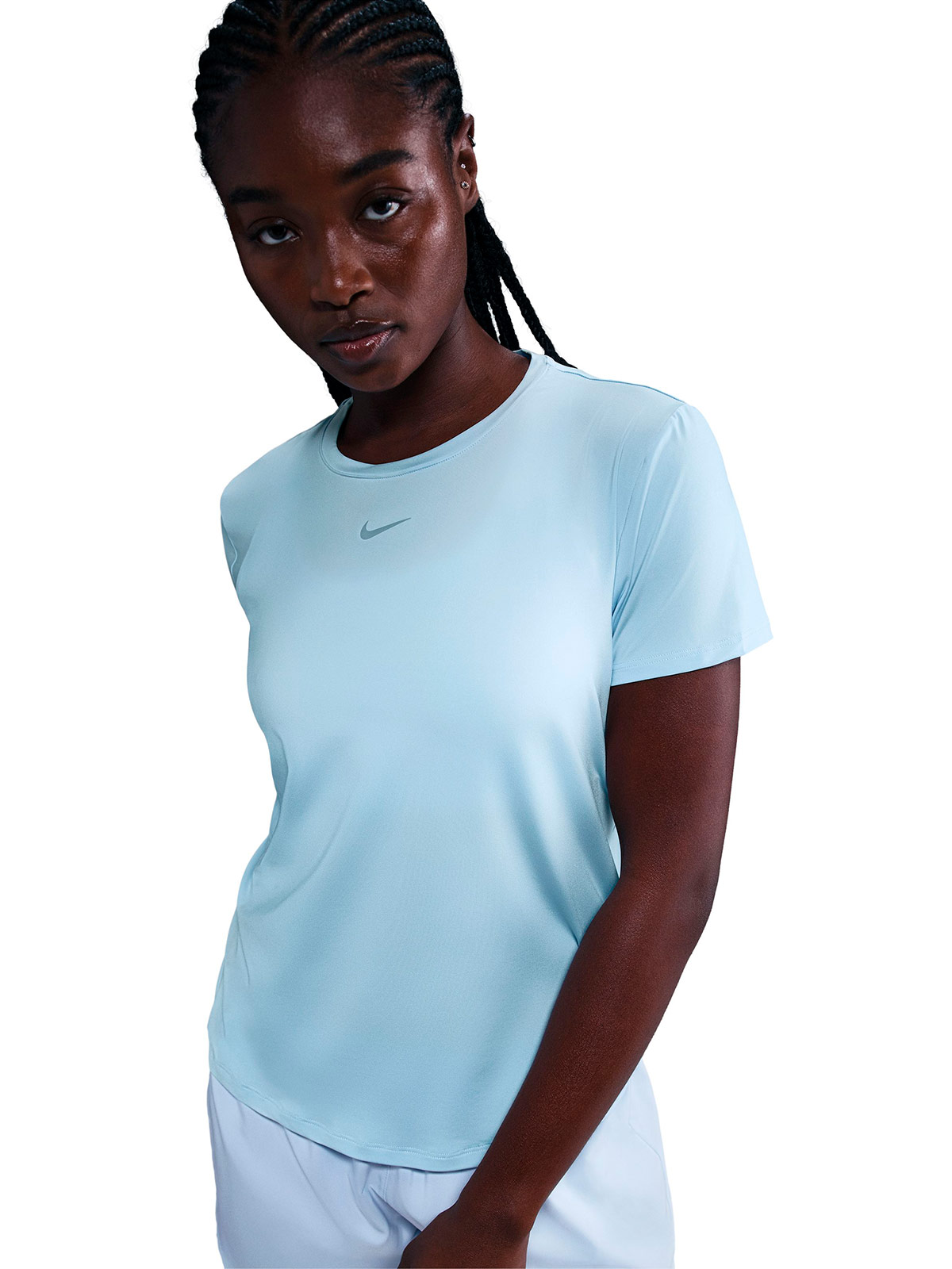 POLO MANGA CORTA MUJER NIKE ONE CLASSIC DRIFIT - 3
