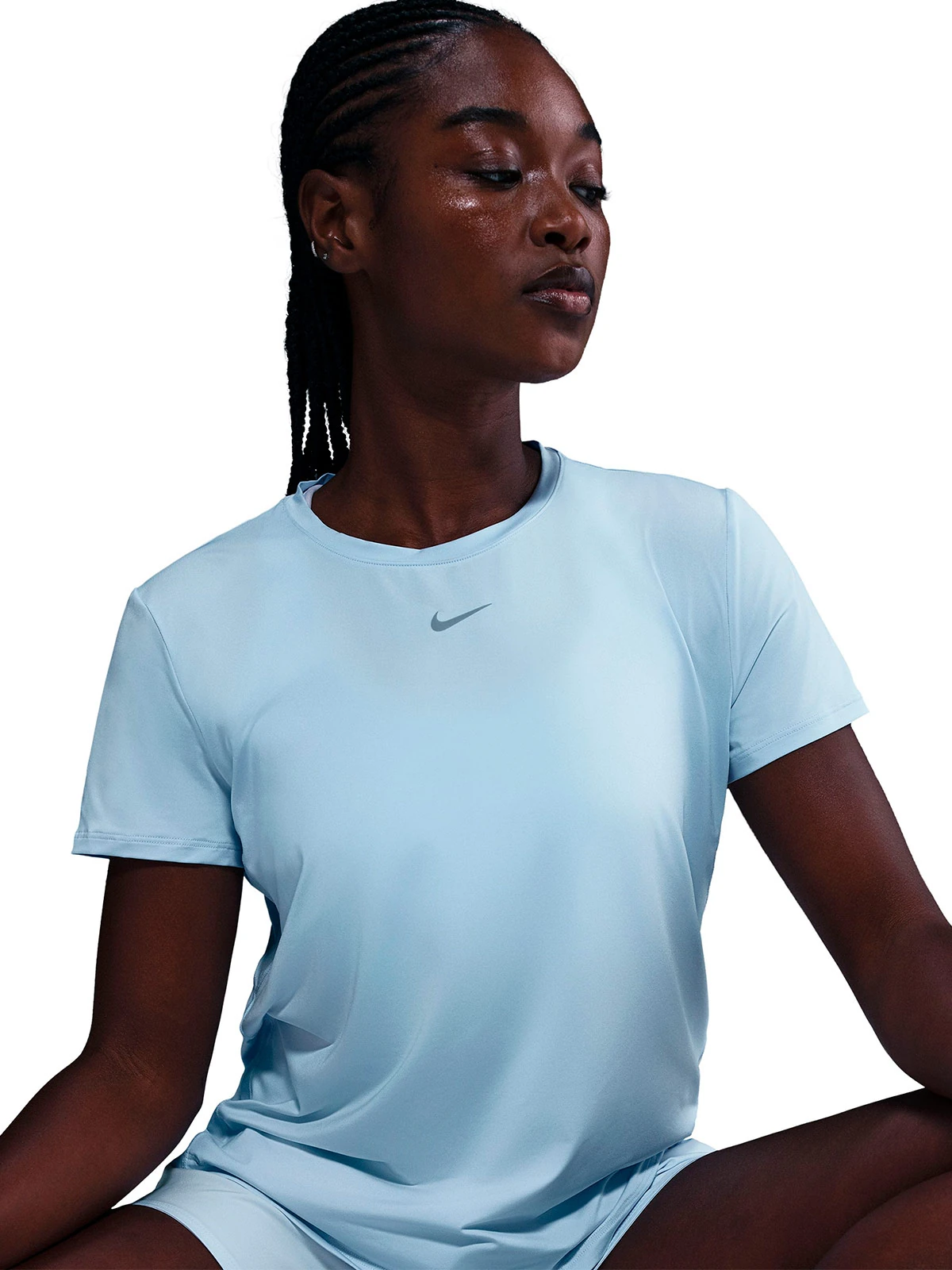 POLO MANGA CORTA MUJER NIKE ONE CLASSIC DRIFIT - 2