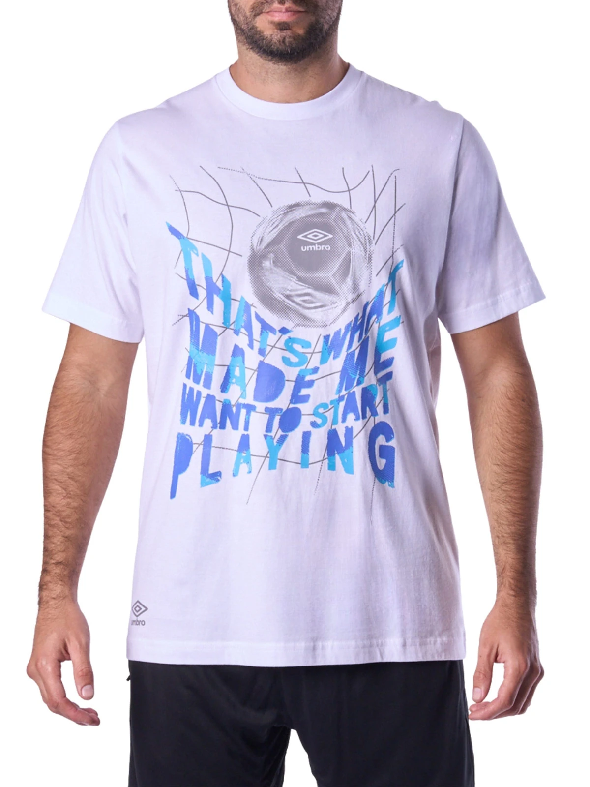 POLO ESTAMPADO HOMBRE UMBRO DR24027-002 - 1