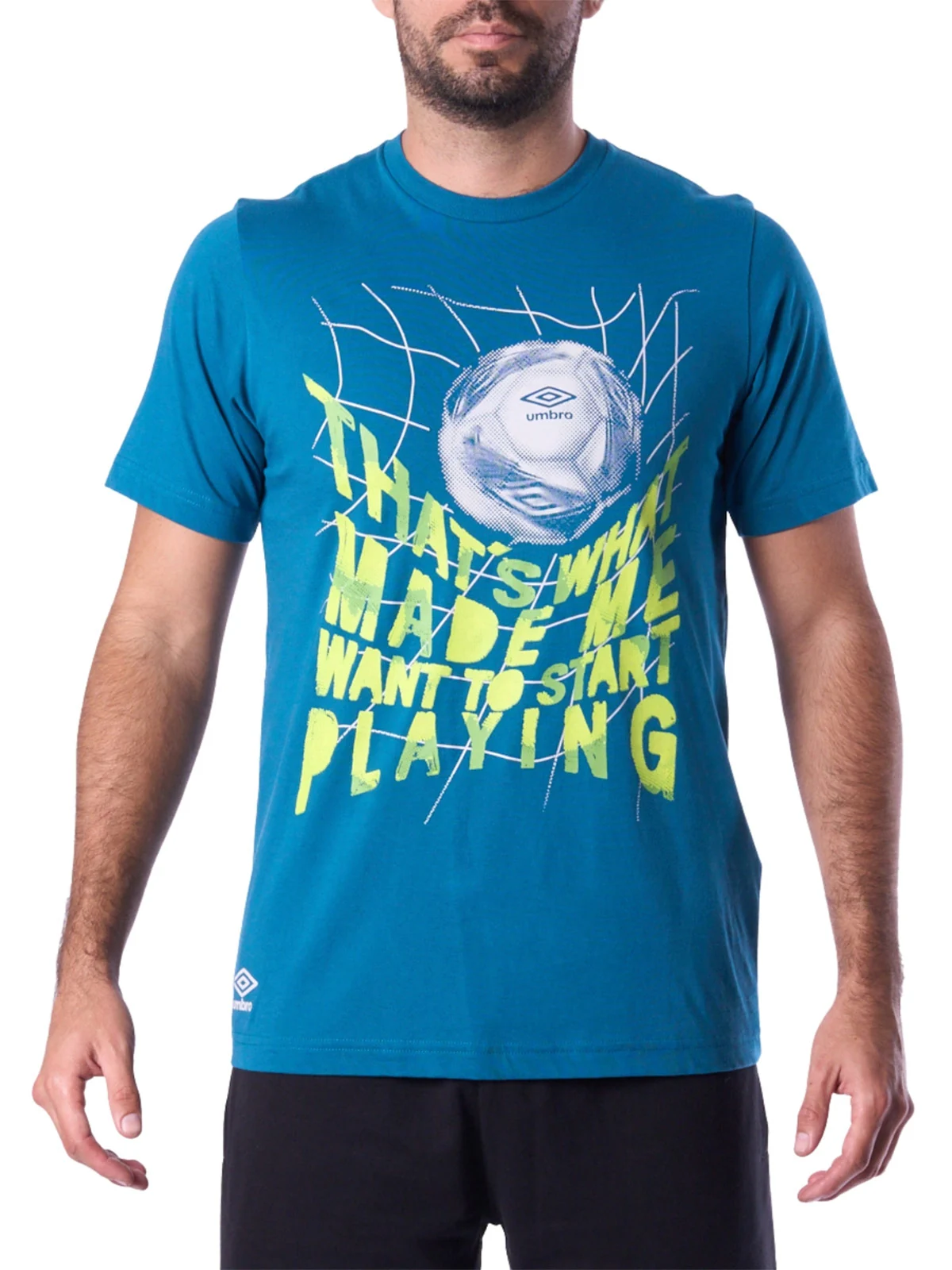 POLO ESTAMPADO HOMBRE UMBRO DR24027-LB3 - 1