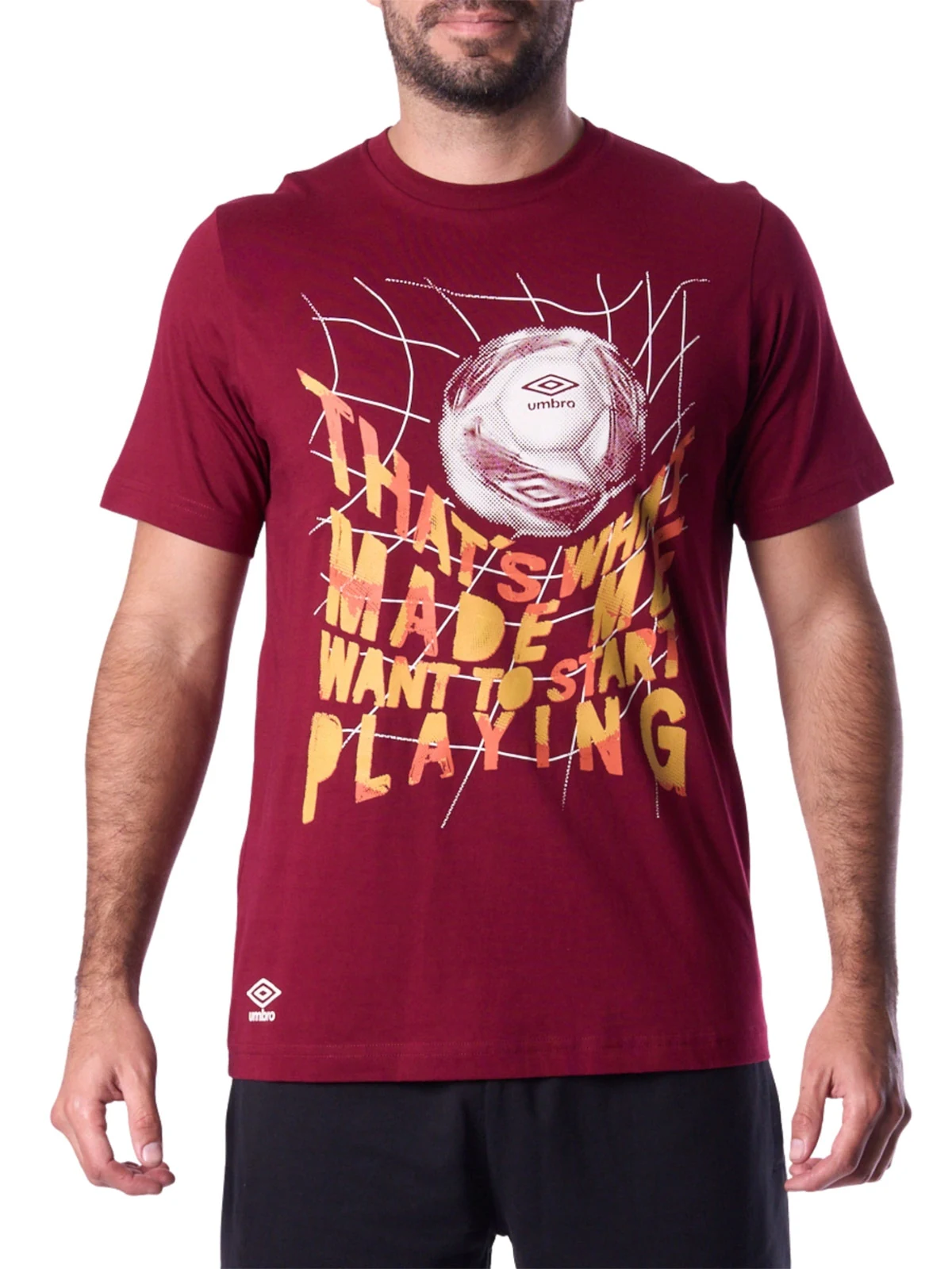 POLO ESTAMPADO HOMBRE UMBRO DR24027-LBE - 1