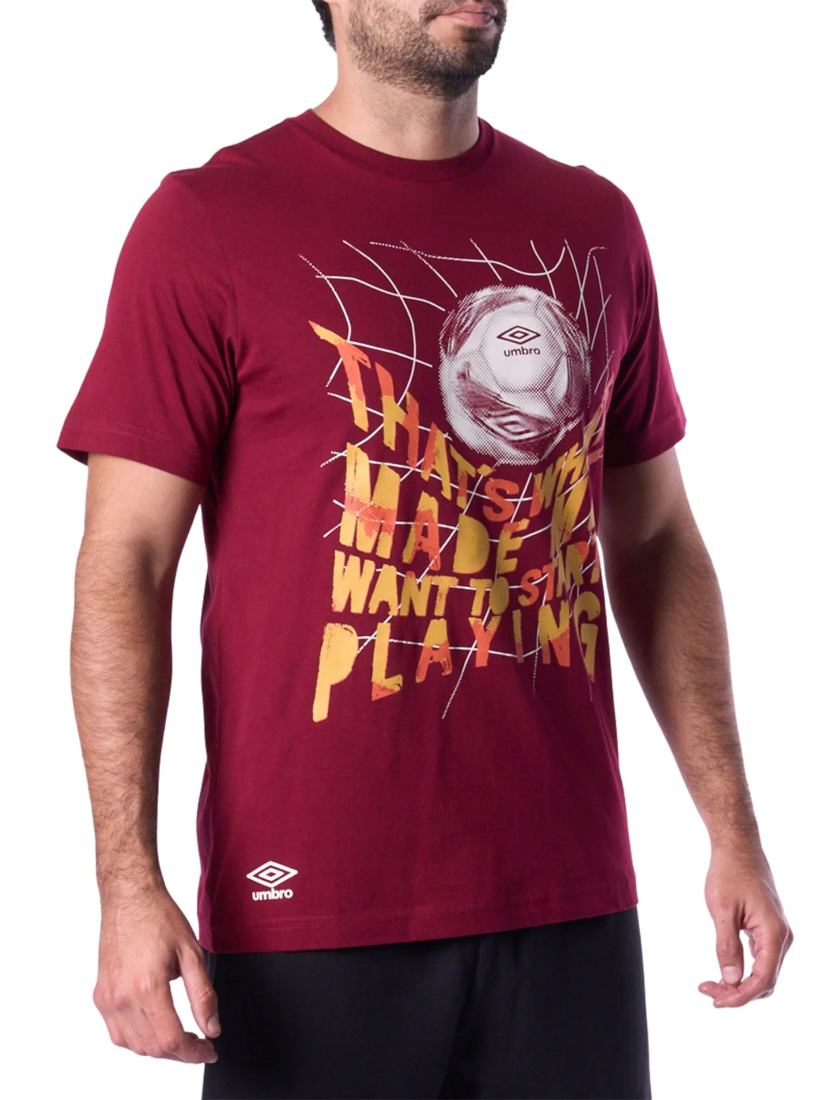 POLO ESTAMPADO HOMBRE UMBRO DR24027-LBE - 2