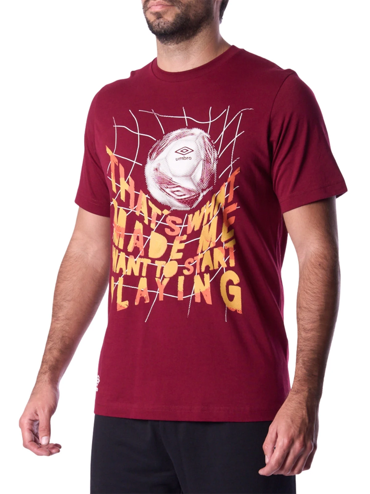 POLO ESTAMPADO HOMBRE UMBRO DR24027-LBE - 3