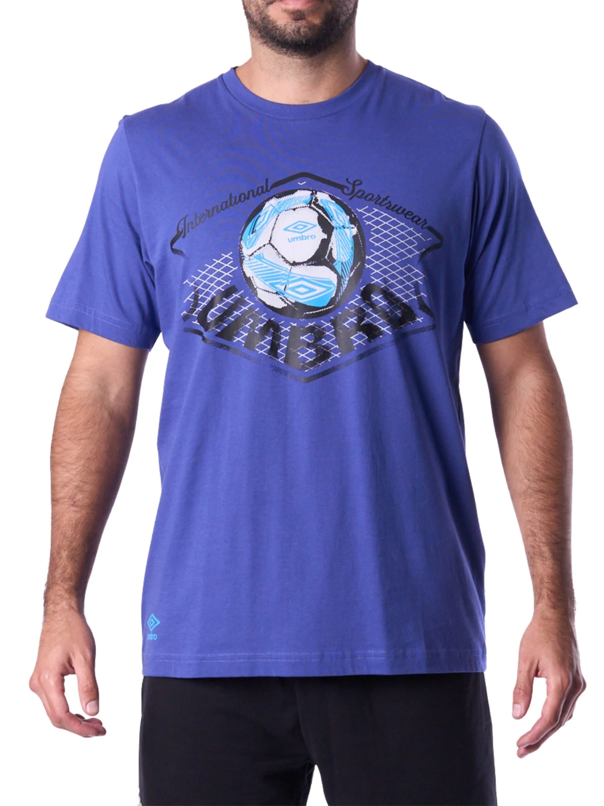 POLO ESTAMPADO HOMBRE UMBRO DR24028-LMG - 1