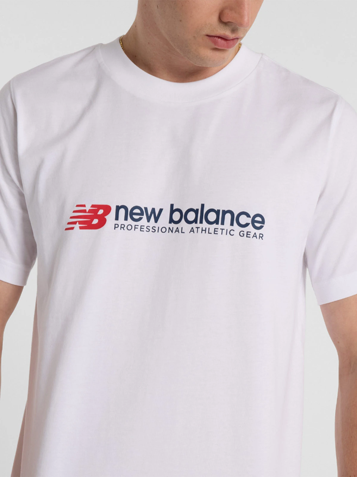 POLO ALGODÓN HOMBRE NEW BALANCE MT51933WT - 4