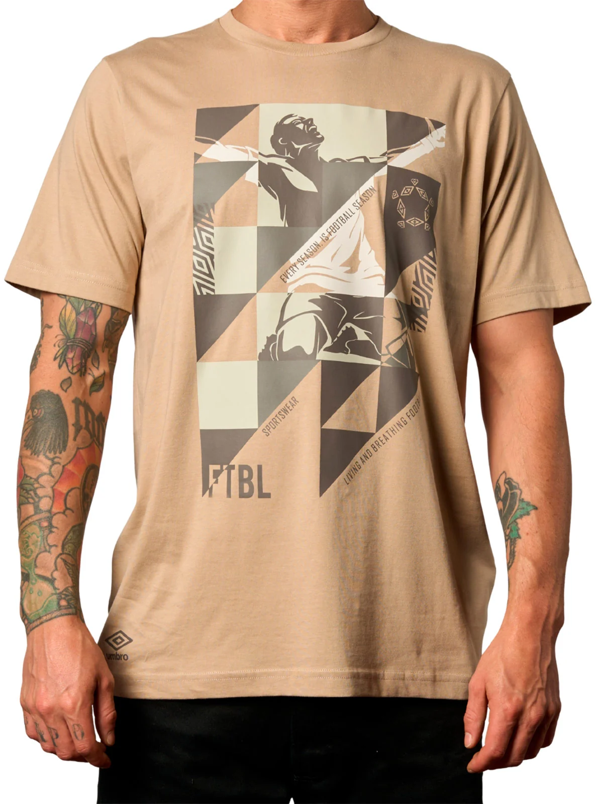 POLO ESTAMPADO HOMBRE UMBRO DR24022-MN9 - 1