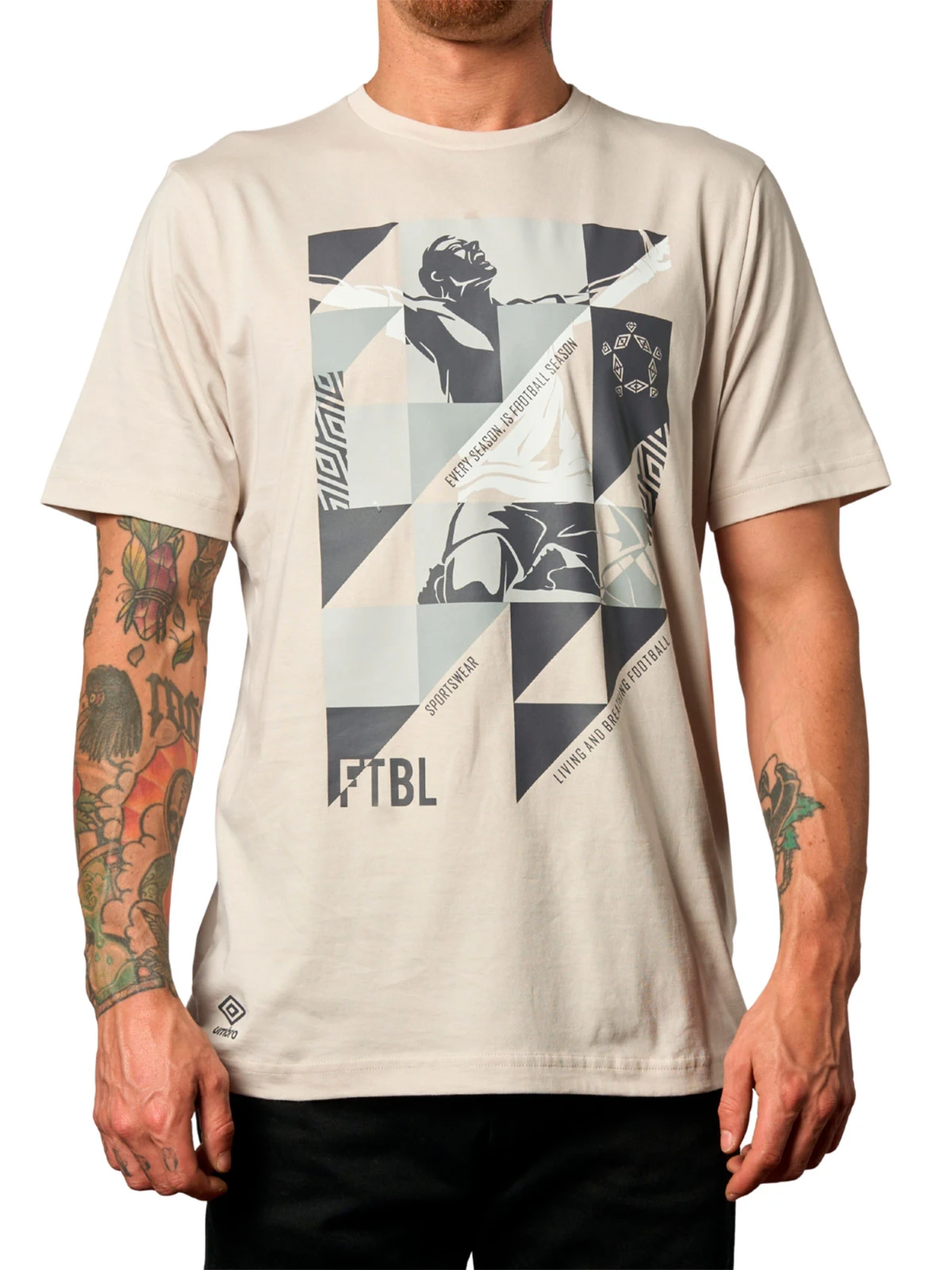 POLO ESTAMPADO HOMBRE UMBRO DR24022-MBR - 1
