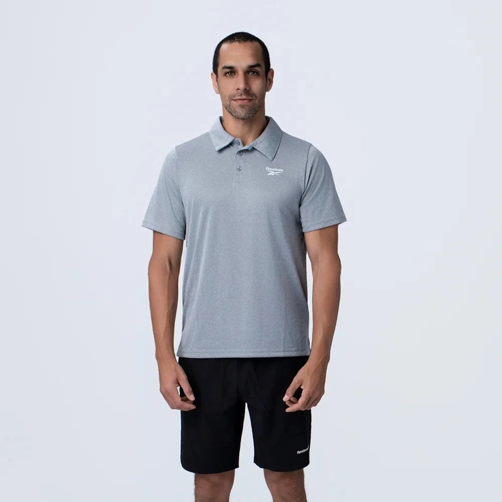 POLO CLÁSICO ALGODÓN HOMBRE REEBOK POLY SS POLO SHIRT - 1