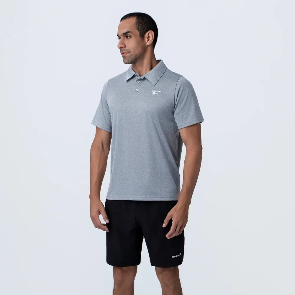 POLO CLÁSICO ALGODÓN HOMBRE REEBOK POLY SS POLO SHIRT - 2