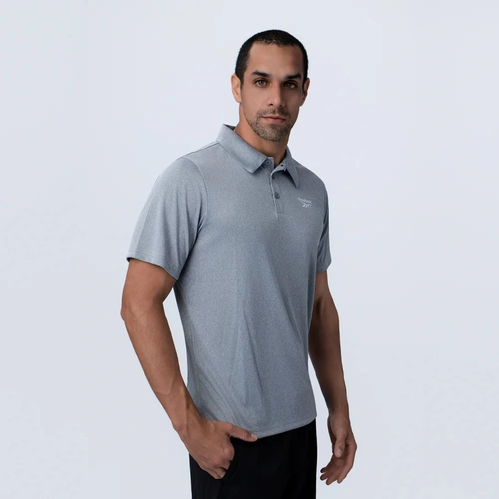 POLO CLÁSICO ALGODÓN HOMBRE REEBOK POLY SS POLO SHIRT - 3