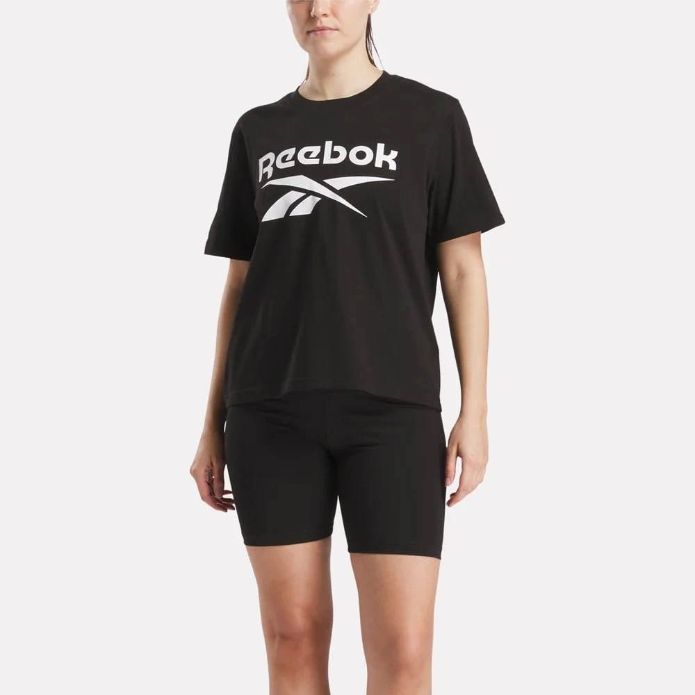 POLO CLÁSICO ALGODÓN MUJER REEBOK NOVA LOG OVERSIZED - 1