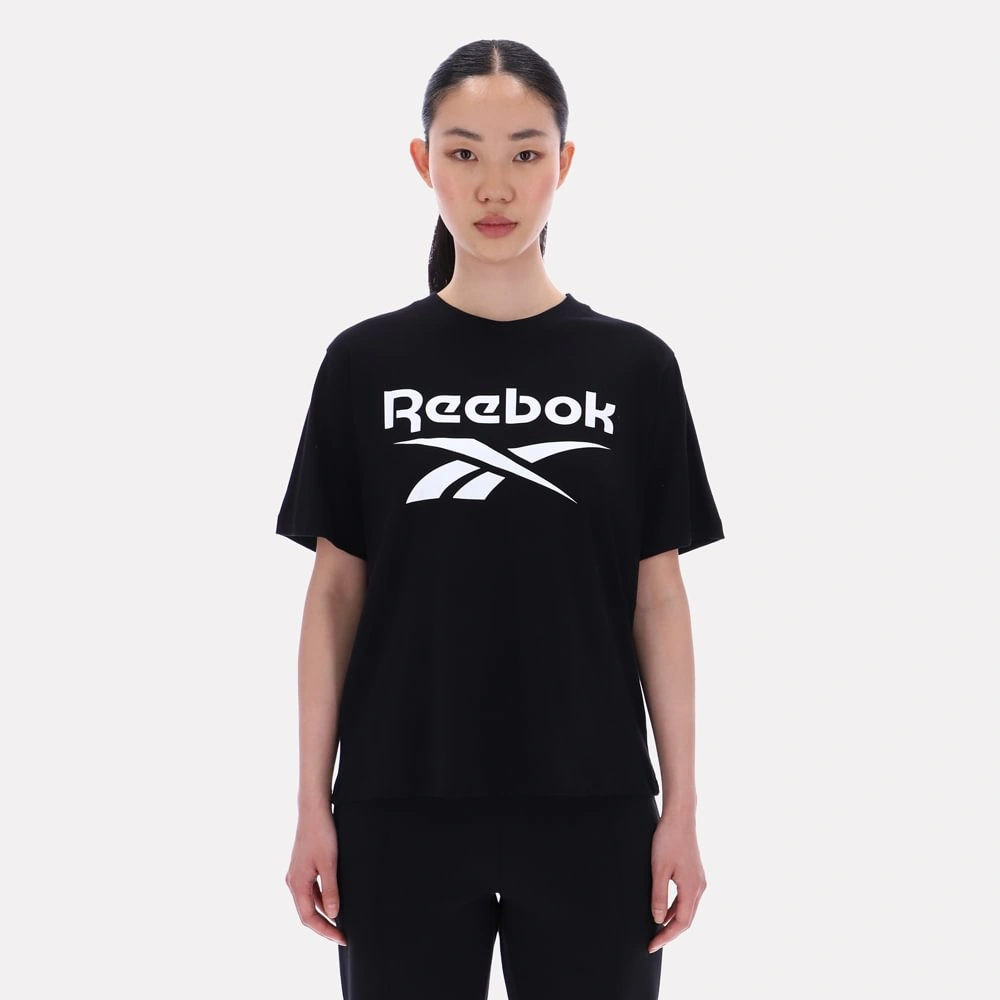 POLO CLÁSICO ALGODÓN MUJER REEBOK NOVA LOG OVERSIZED - 1