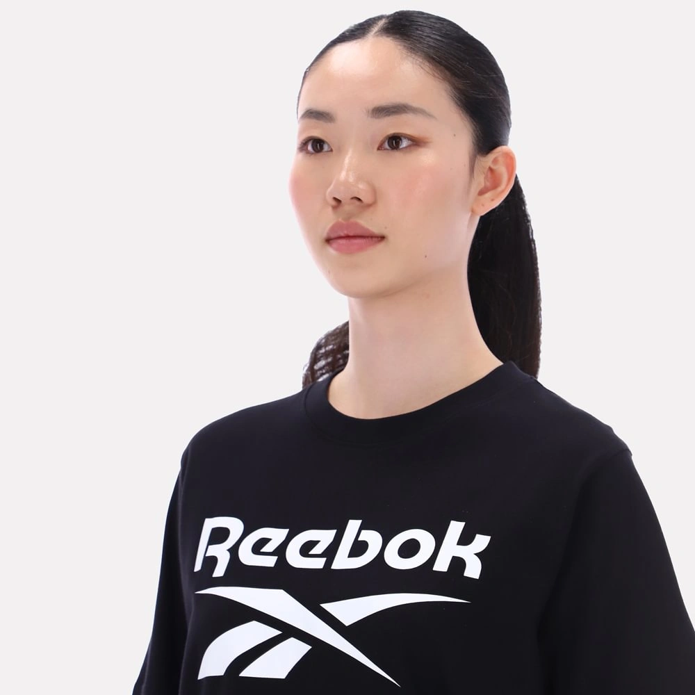 POLO CLÁSICO ALGODÓN MUJER REEBOK NOVA LOG OVERSIZED - 4